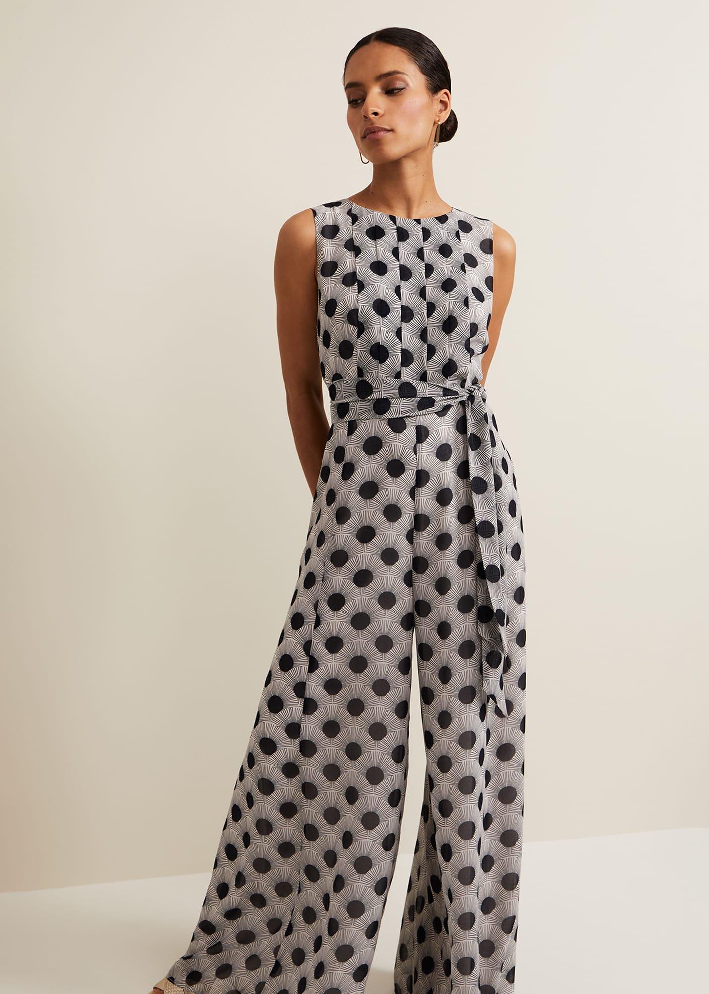 Petite Janine Print Jumpsuit
