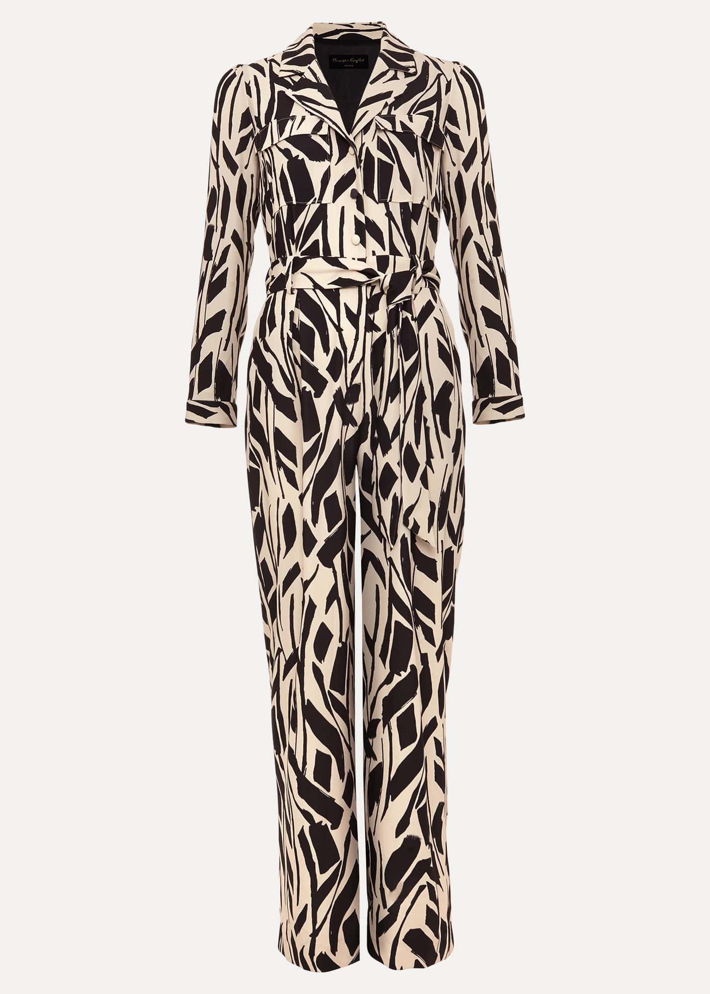 Petite Constance Geo Jumpsuit