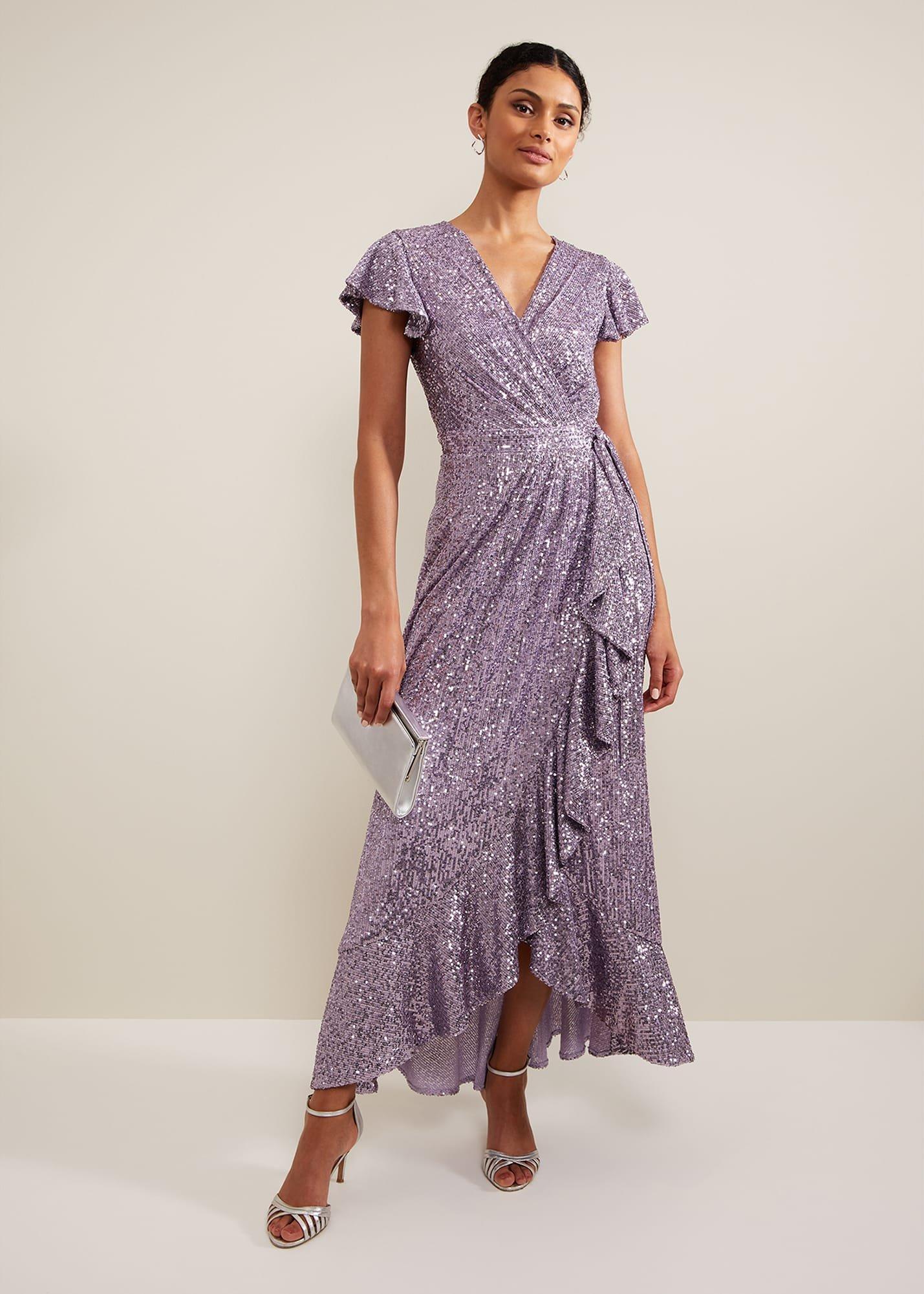Carina Sequin Maxi Dress