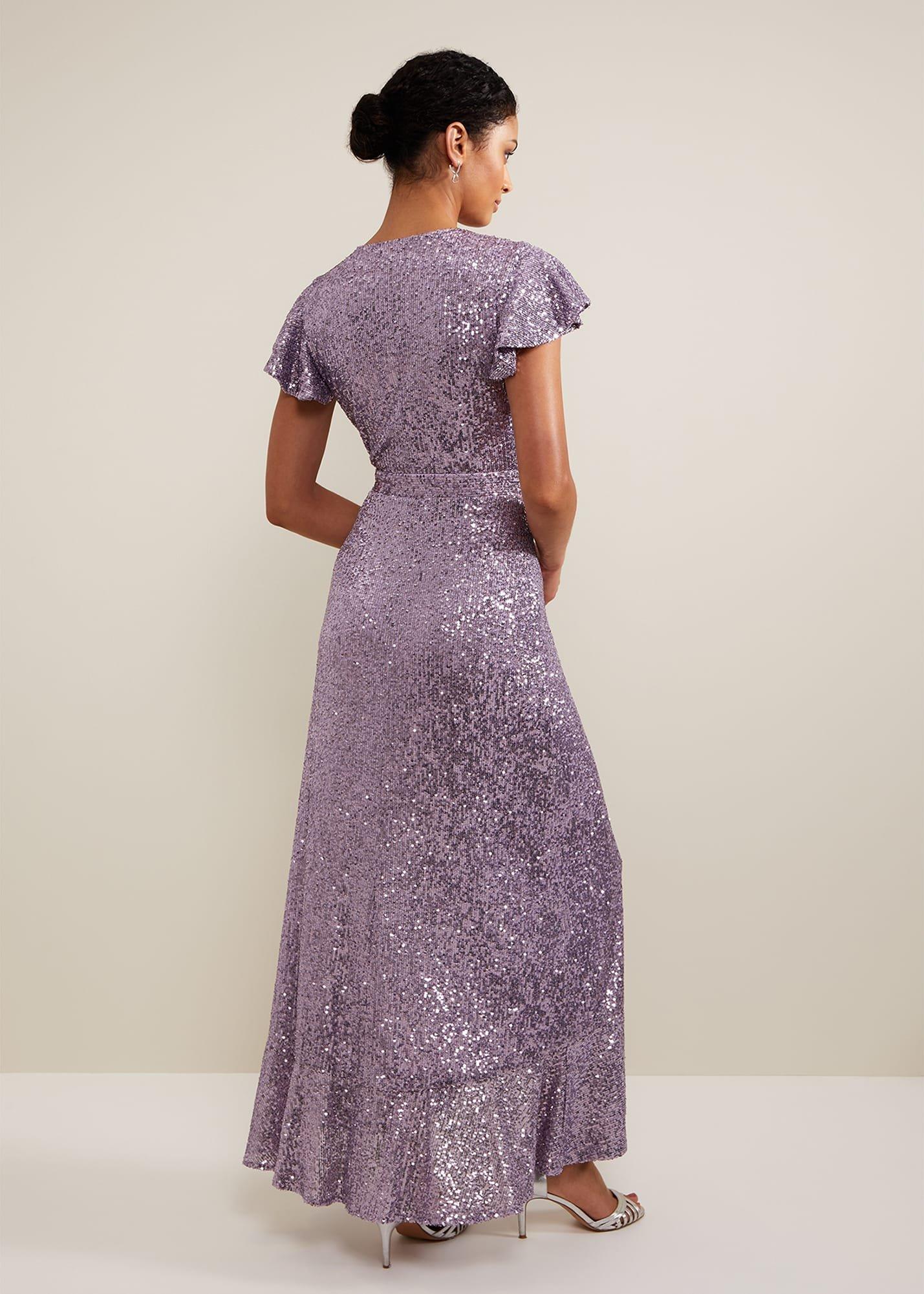 Carina Sequin Maxi Dress