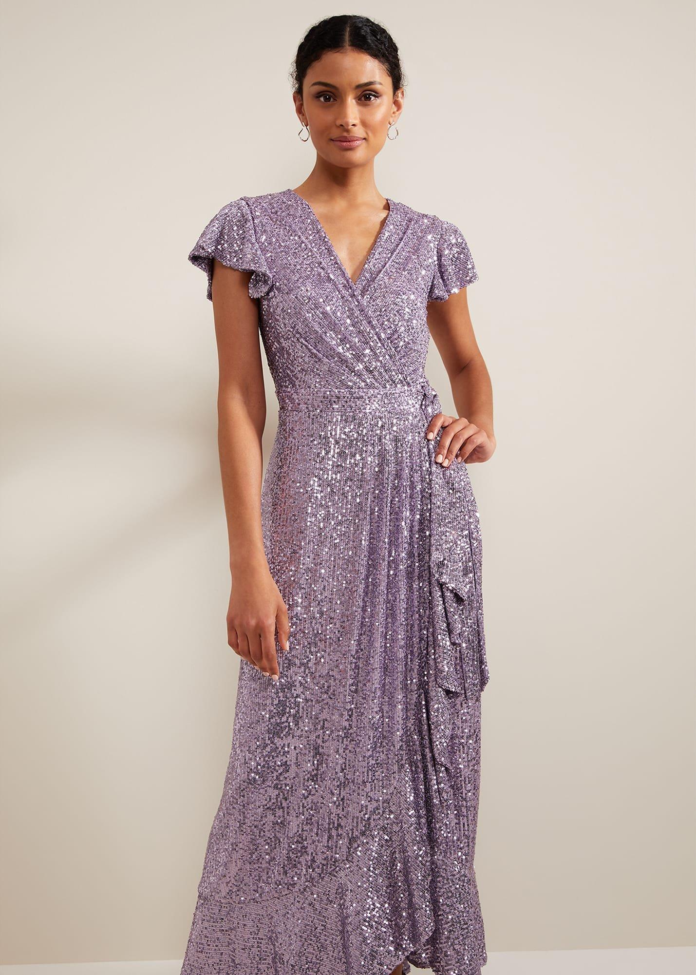 Carina Sequin Maxi Dress