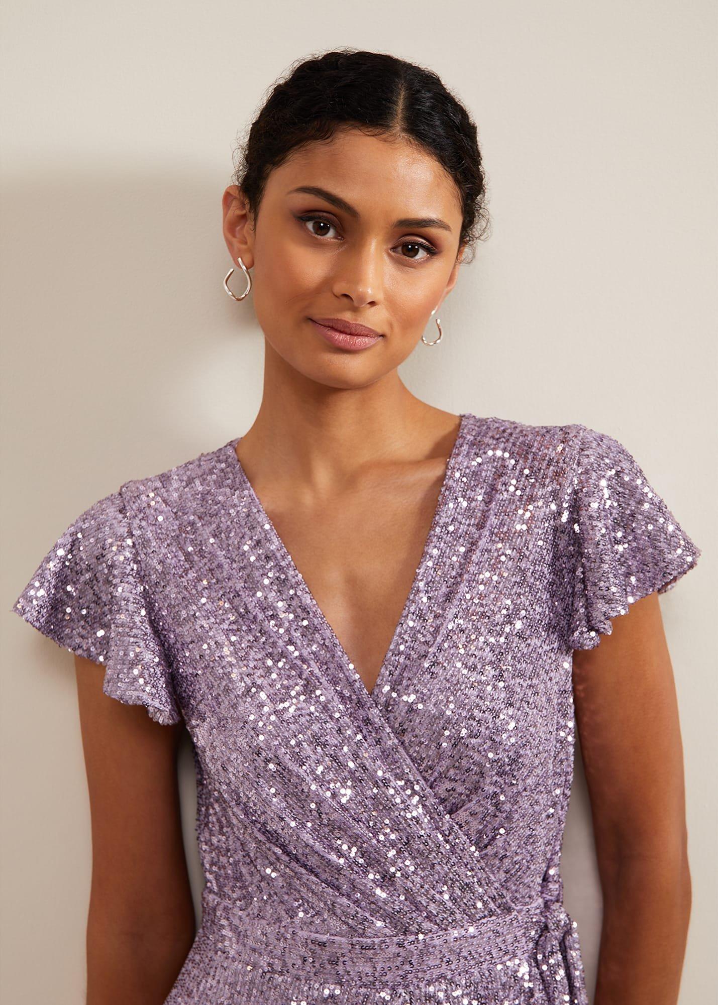 Carina Sequin Maxi Dress