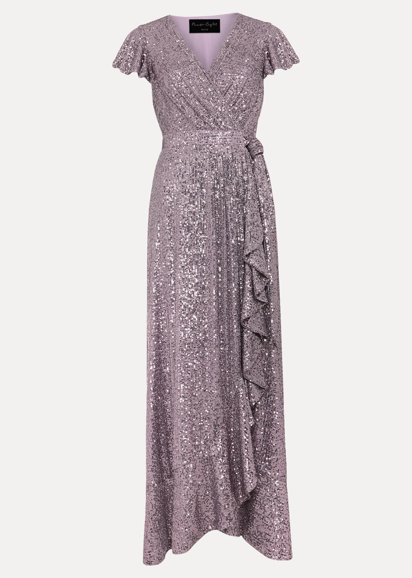 Petite Carina Sequin Maxi Dress