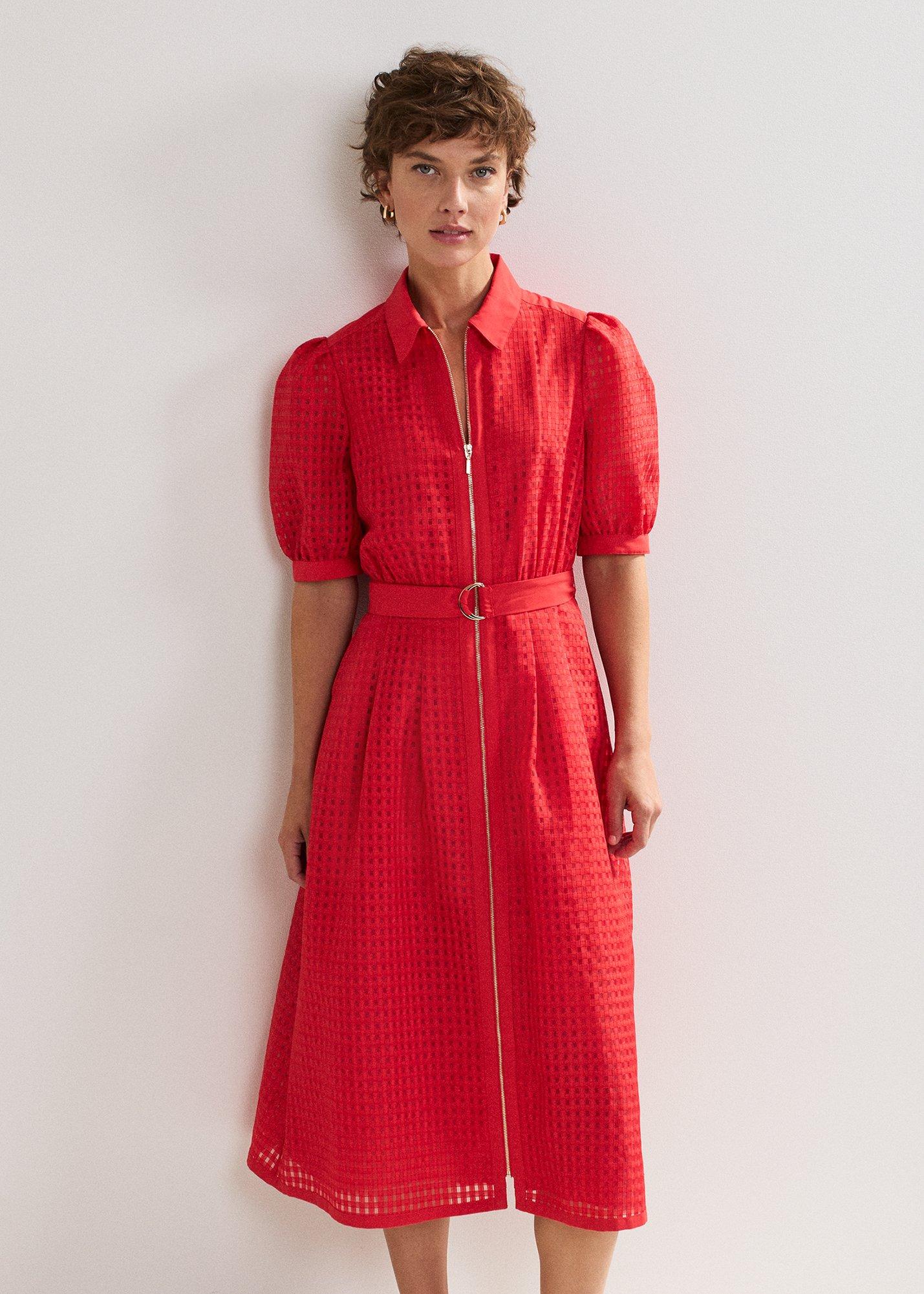 ${product-id}-Carey Check Dress-Red-${view-type}