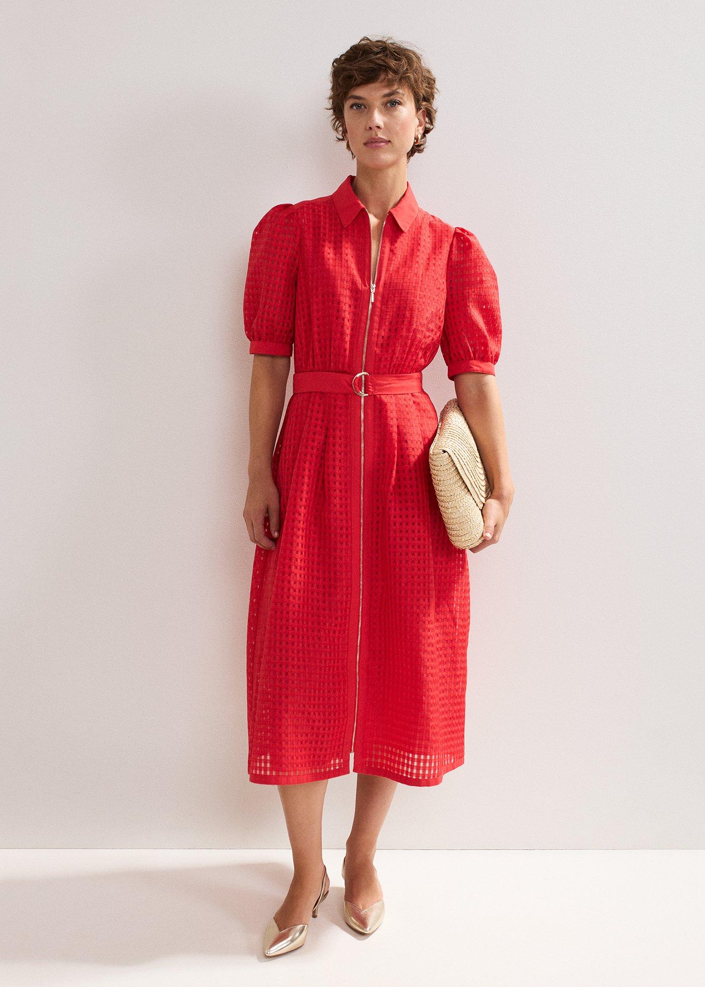 ${product-id}-Carey Check Dress-Red-${view-type}