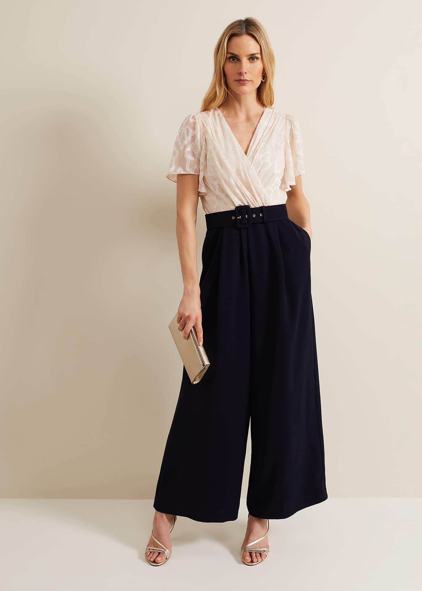 Carolyn Burnout Jumpsuit