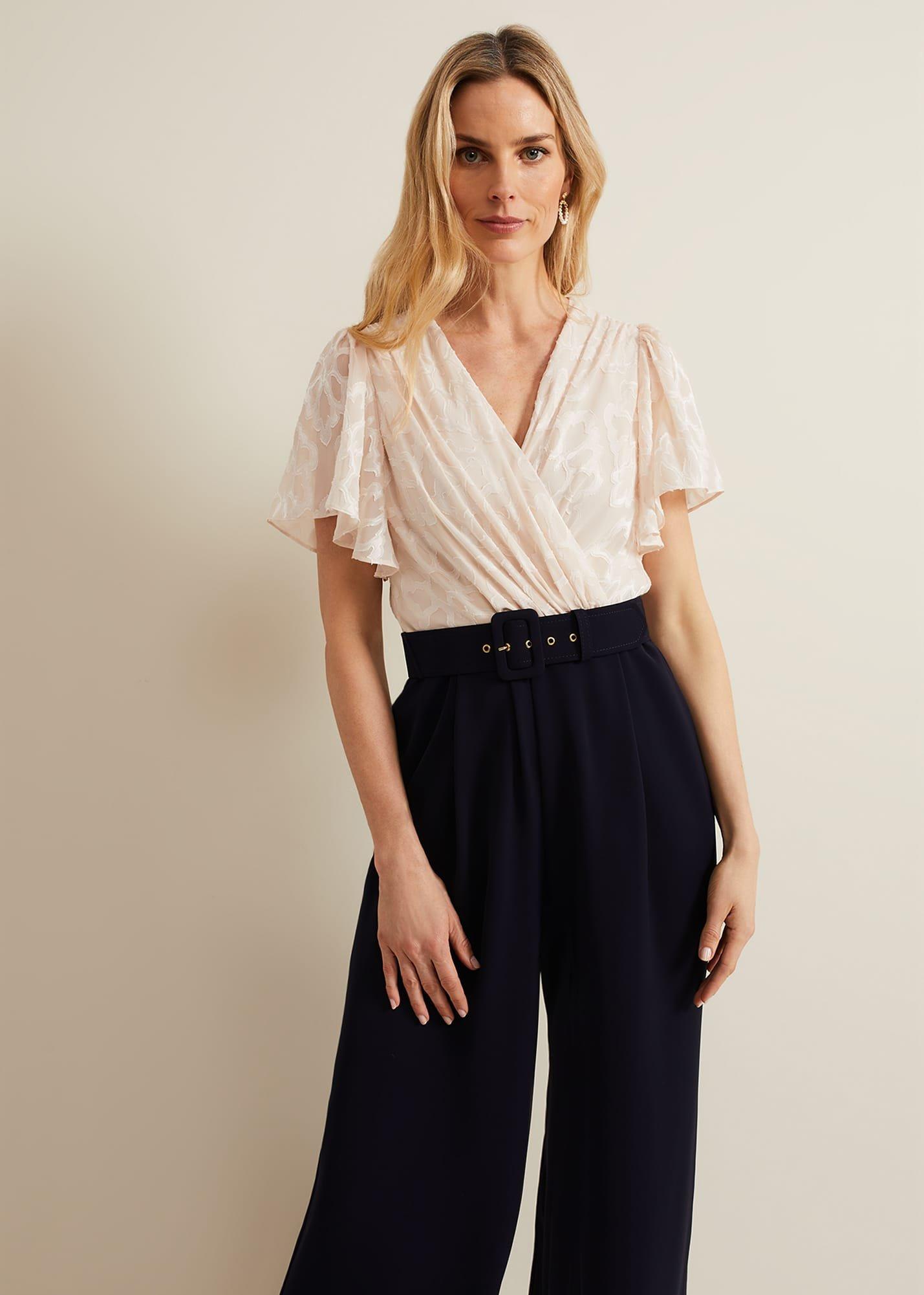 Carolyn Burnout Jumpsuit