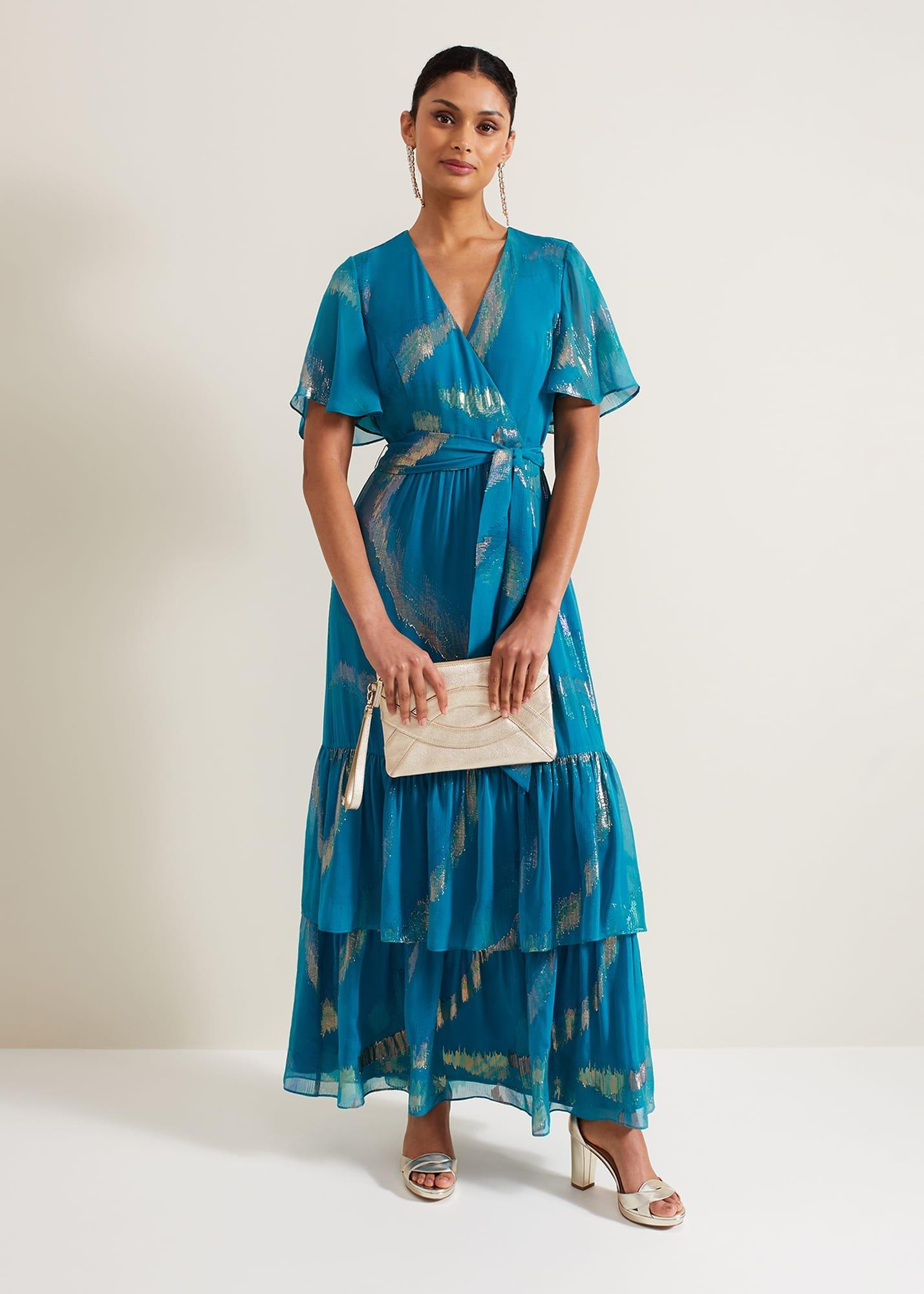 Charissa Silk Maxi Dress
