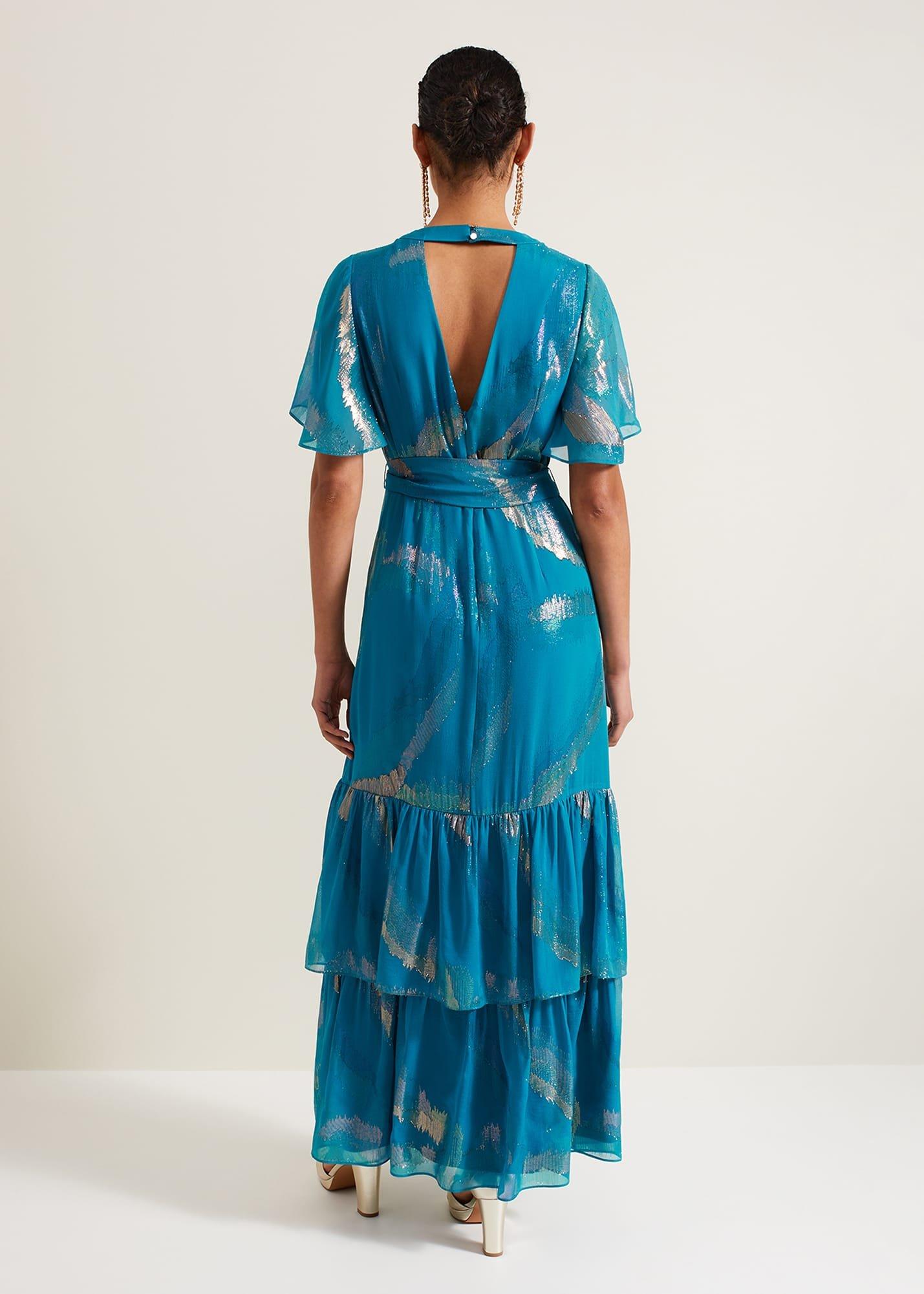 Charissa Silk Maxi Dress