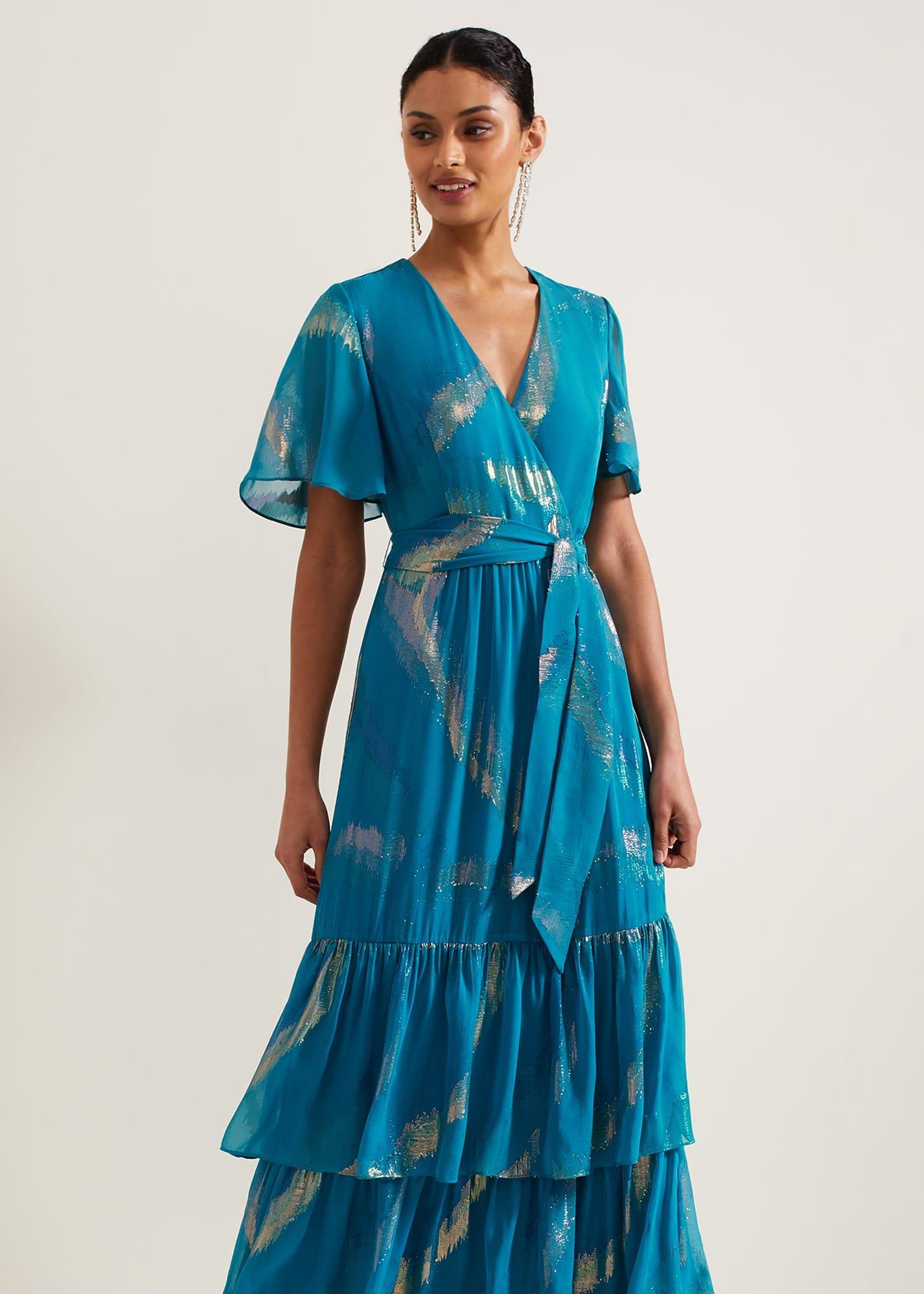 Charissa Silk Maxi Dress