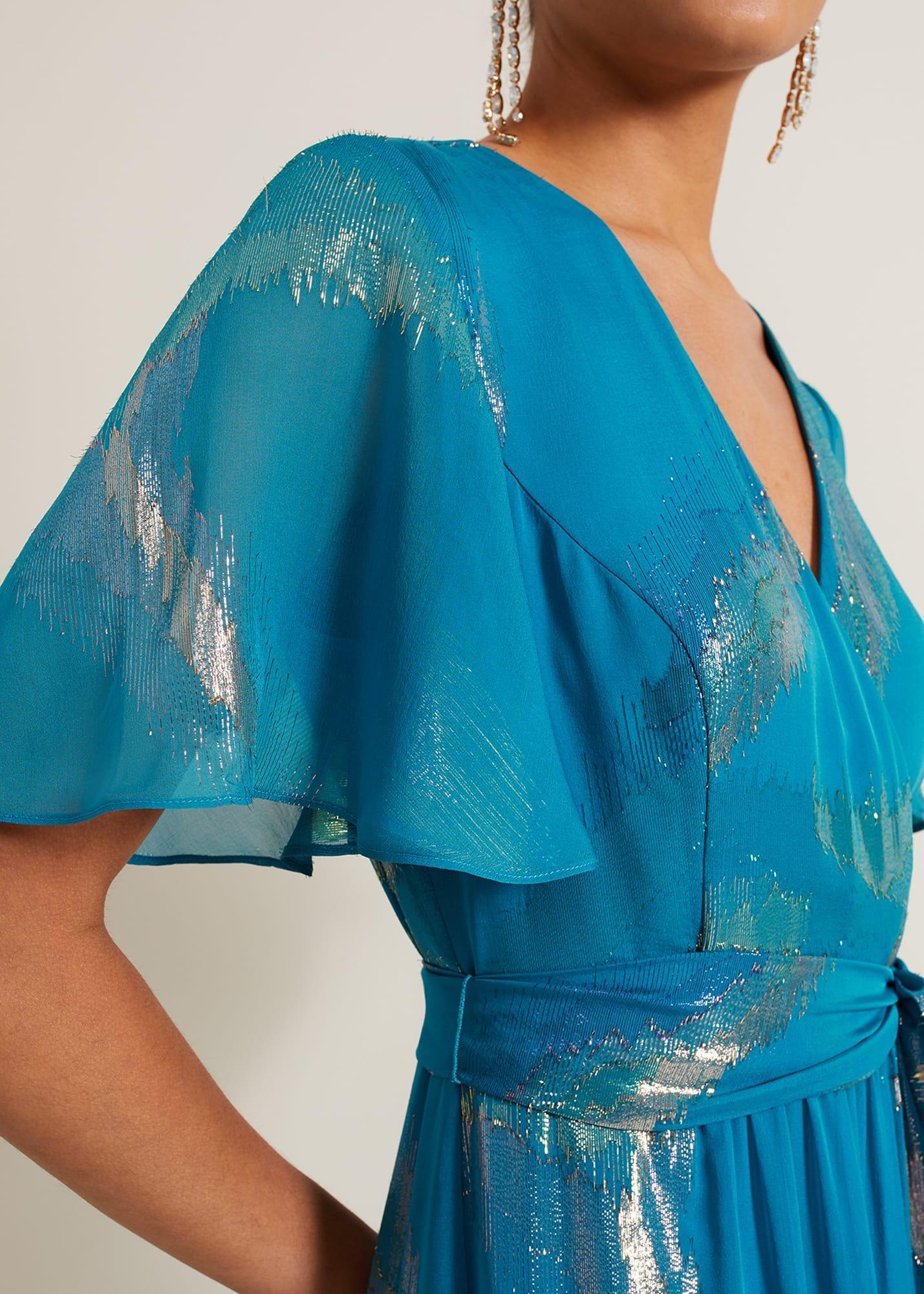 Charissa Silk Maxi Dress