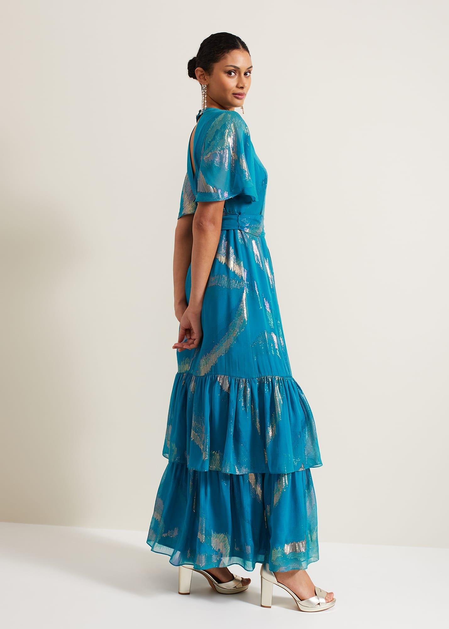 Charissa Silk Maxi Dress