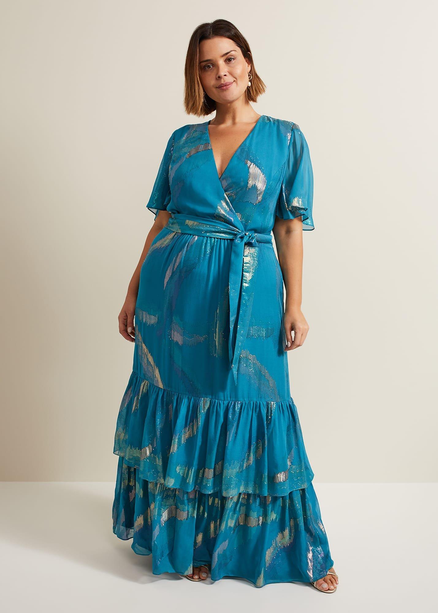 Charissa Silk Maxi Dress