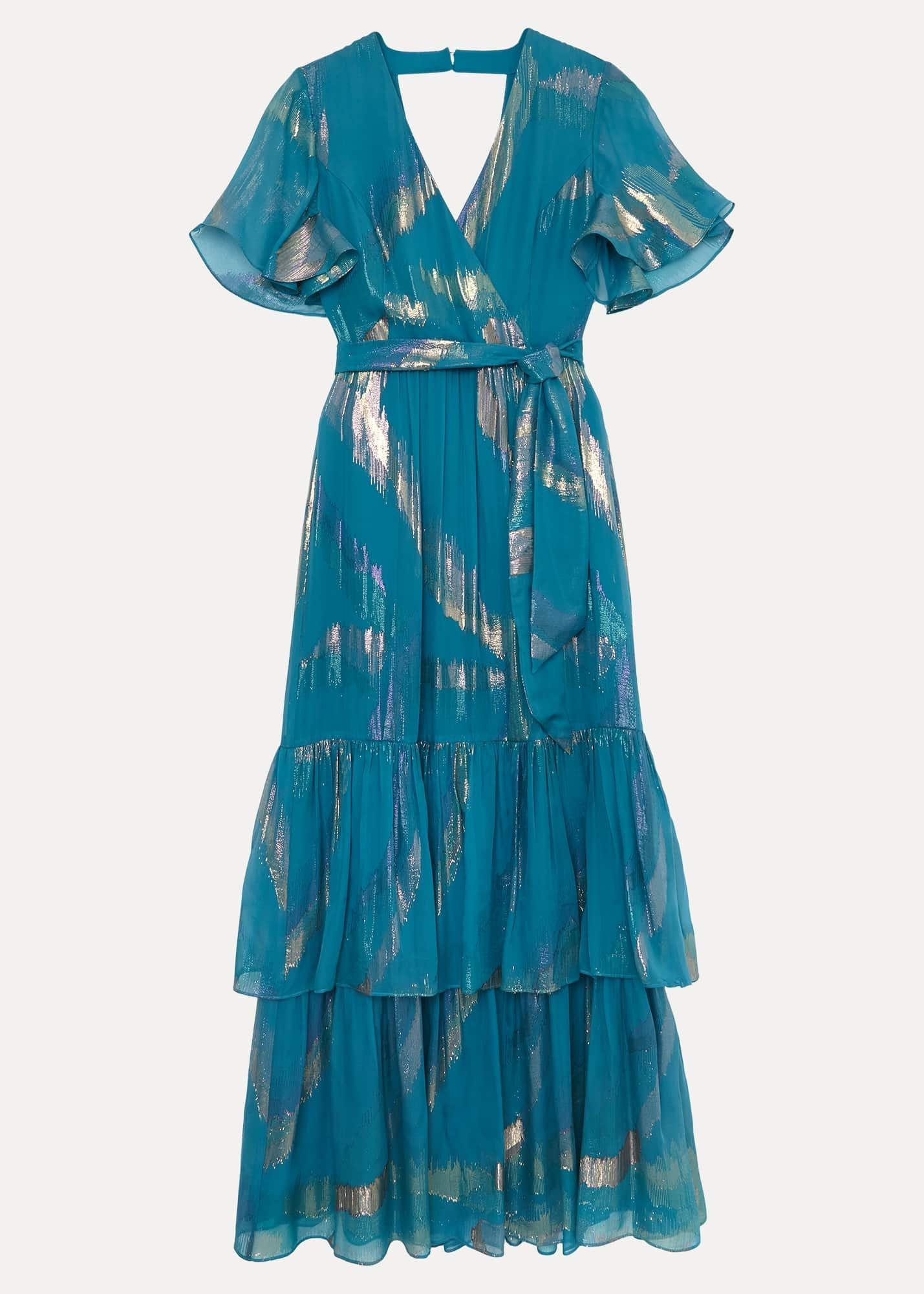 Petite Charissa Silk Maxi Dress