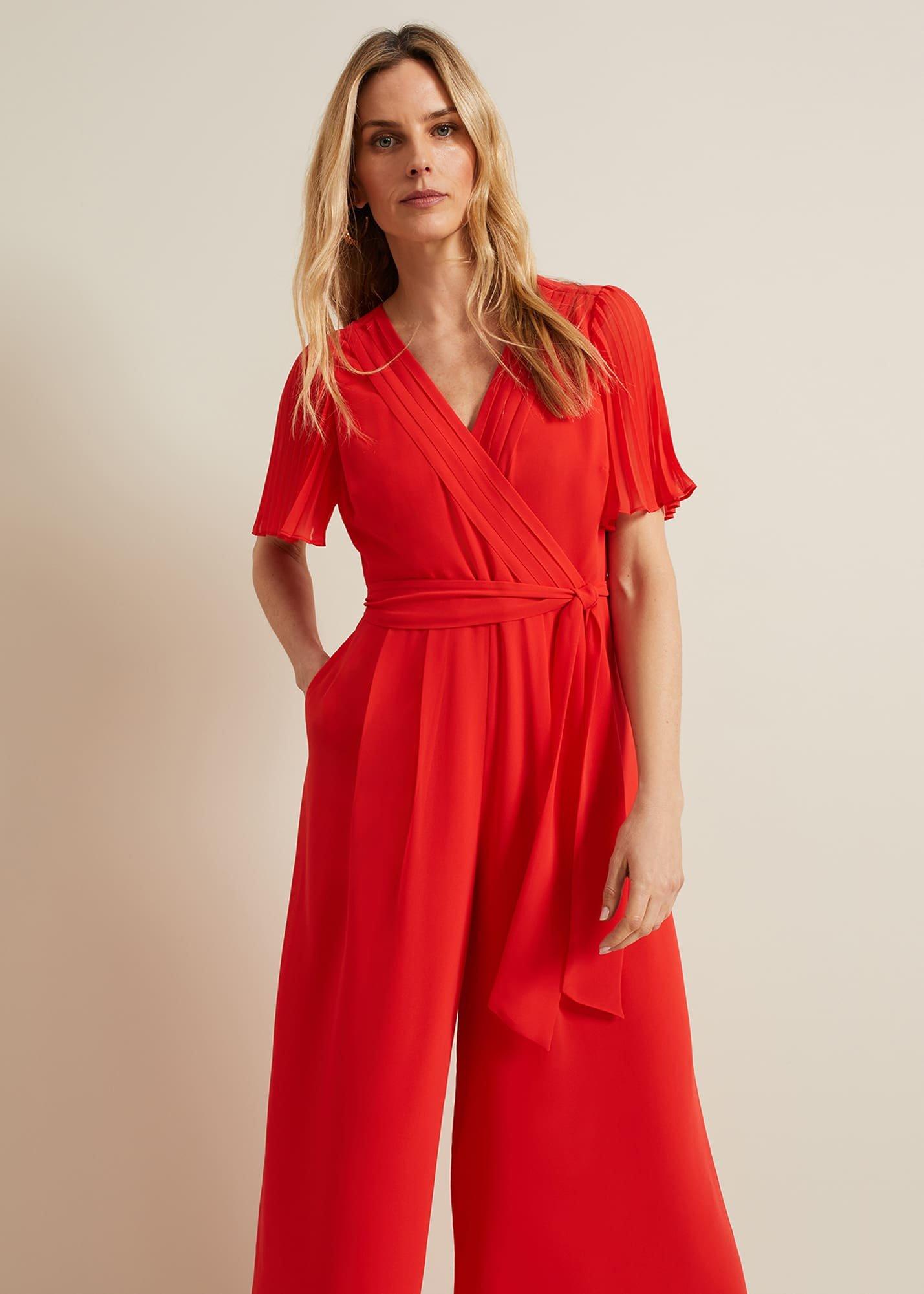 Kendall Pleat Jumpsuit