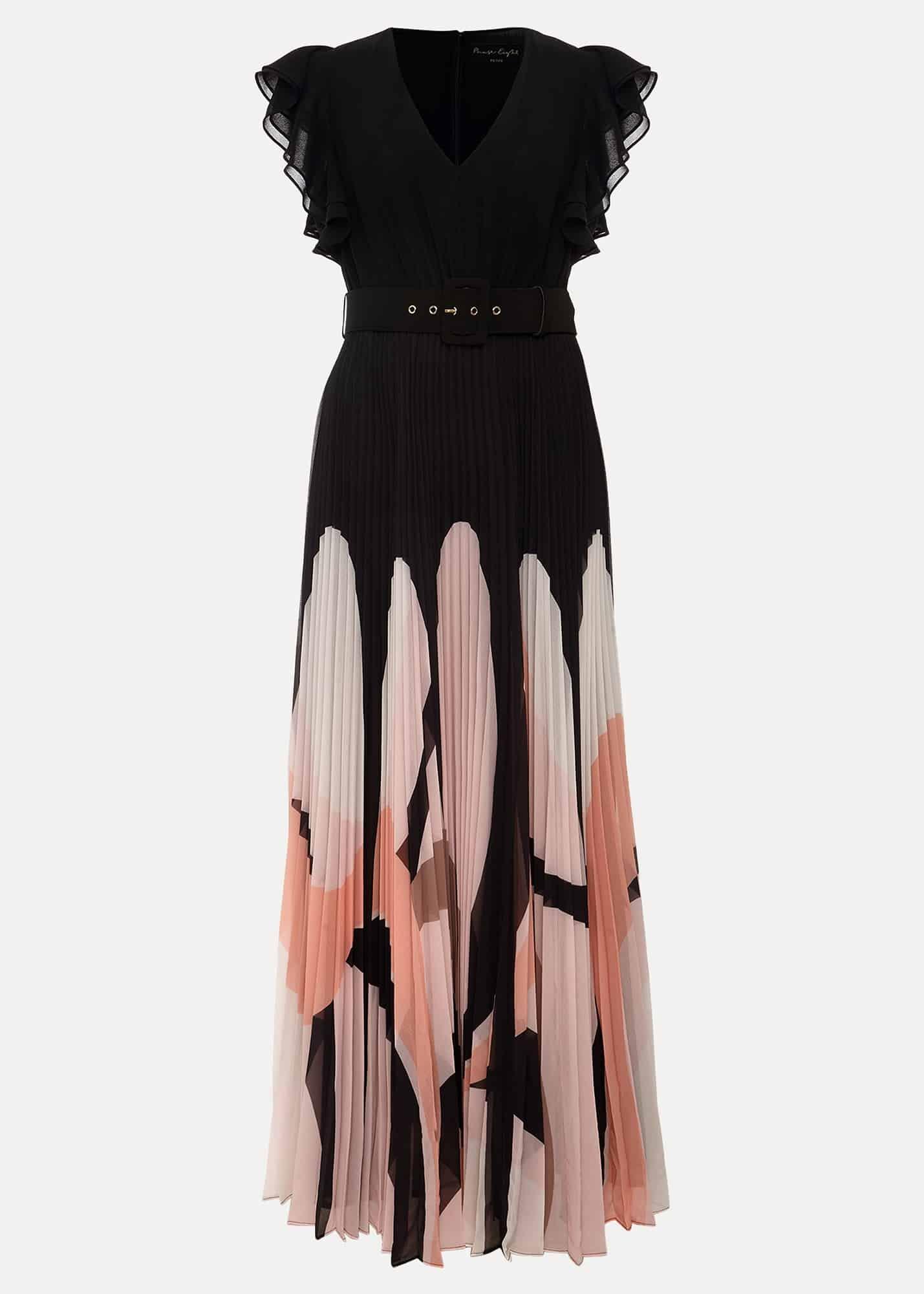 Petite Isla Printed Skirt Maxi Dress