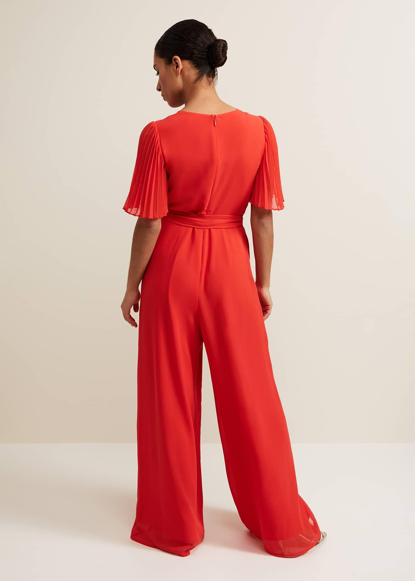 Petite Kendall Pleat Jumpsuit