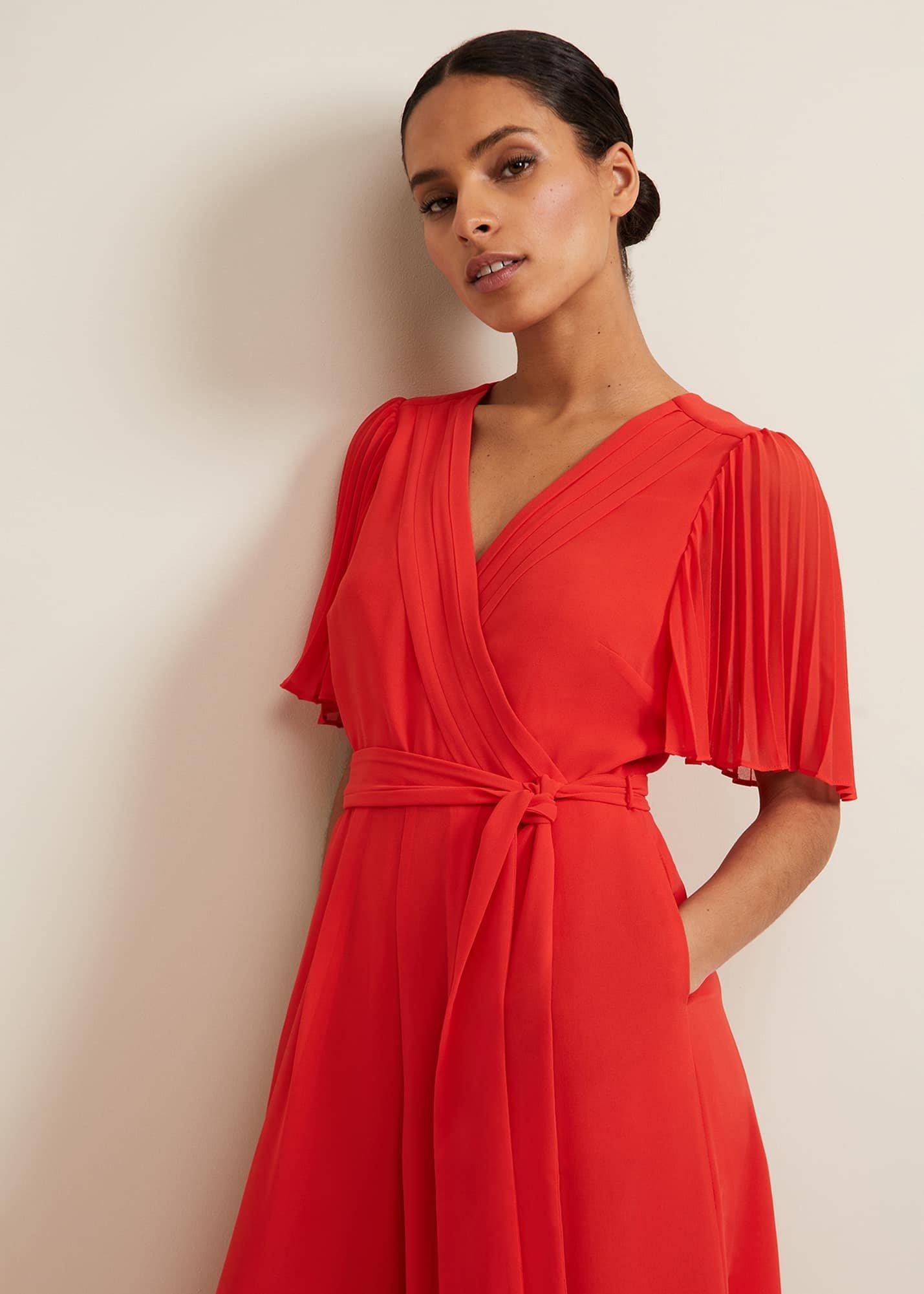 Petite Kendall Pleat Jumpsuit