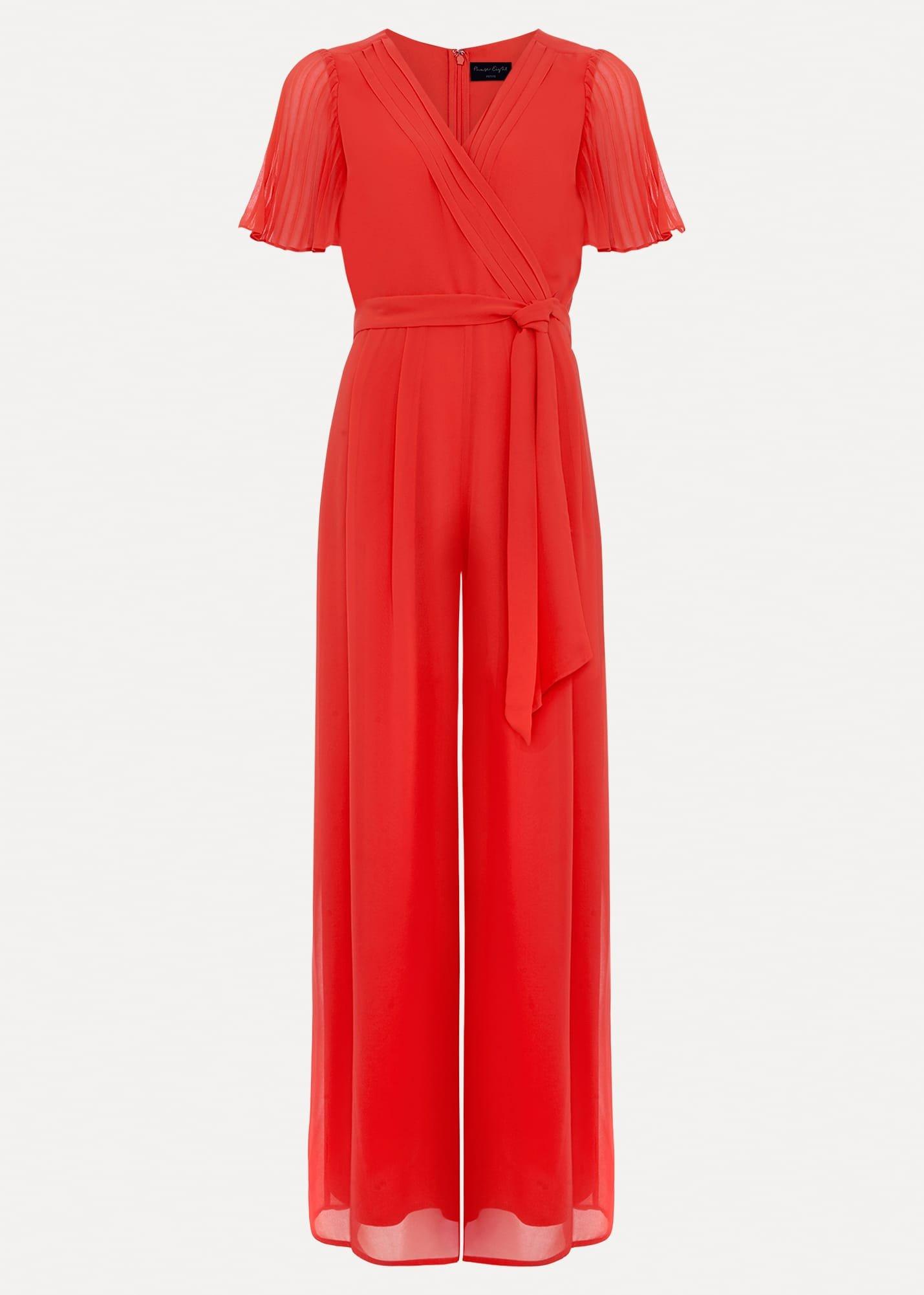 Petite Kendall Pleat Jumpsuit
