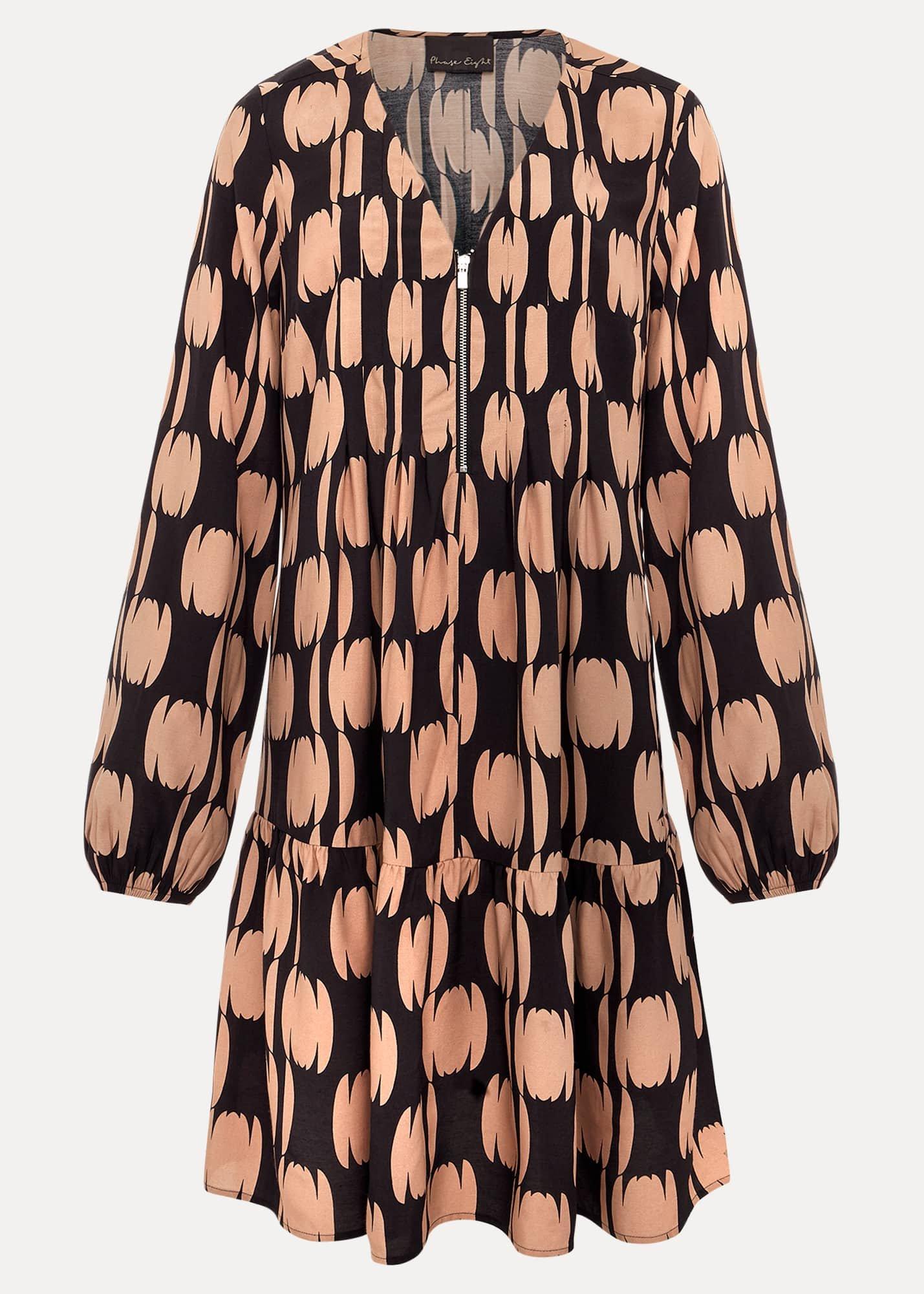 Penele Spot Swing Dress
