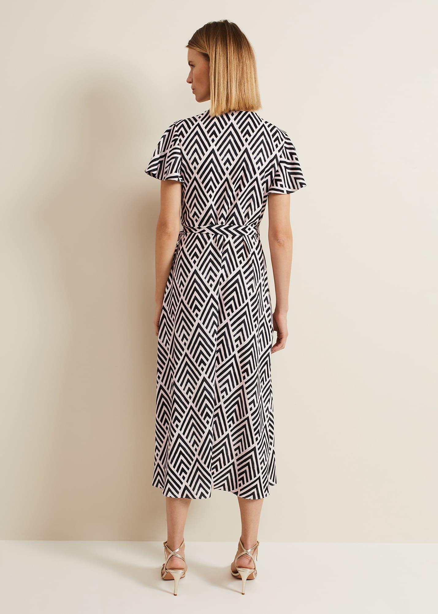 Julissa Print Wrap Dress