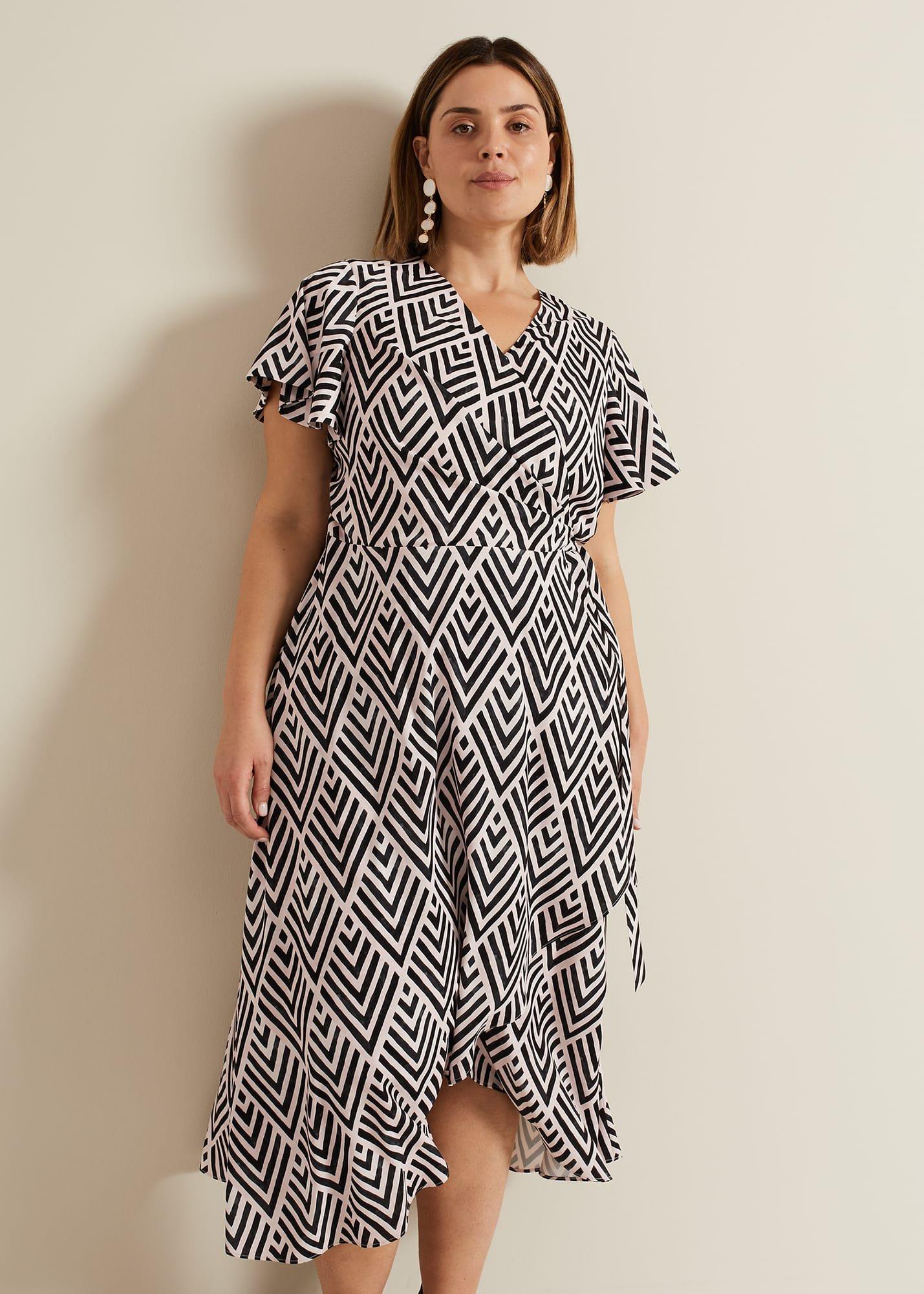 Julissa Print Wrap Dress