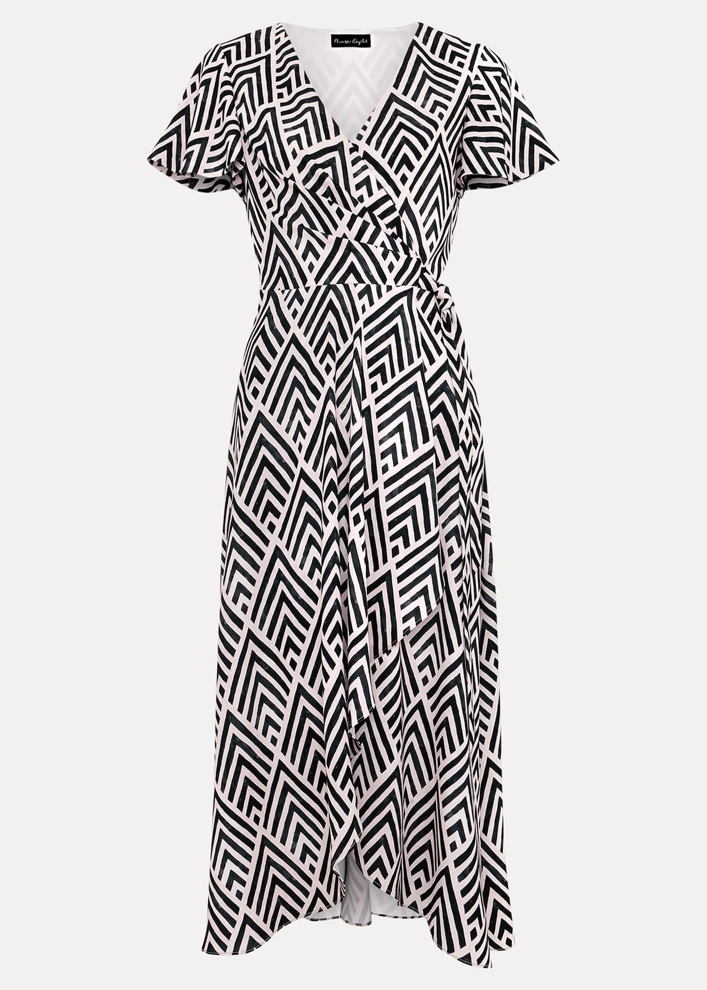Julissa Print Wrap Dress