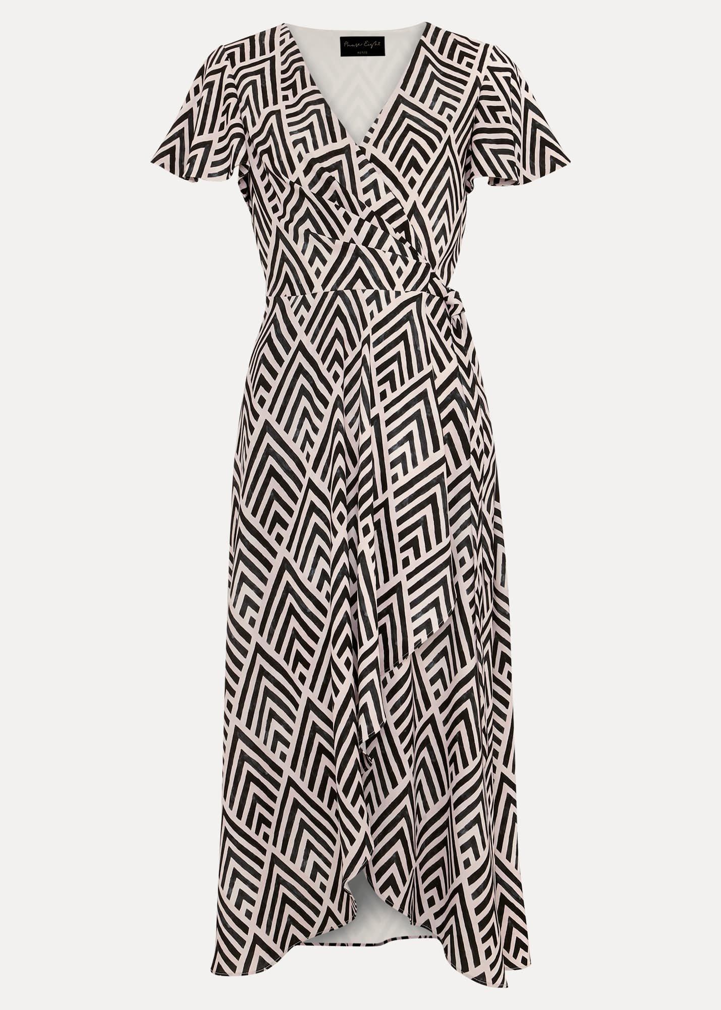 Petite Julissa Print Wrap Dress
