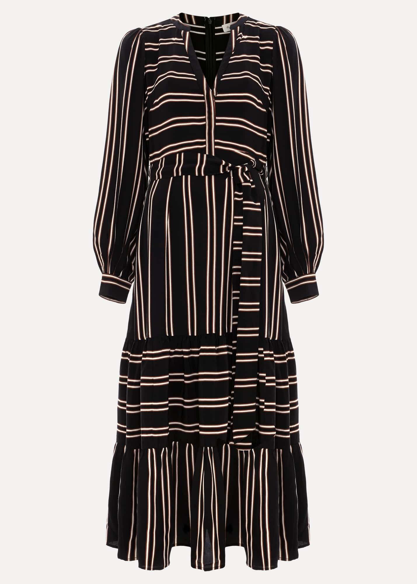 Laura Stripe Midaxi Dress