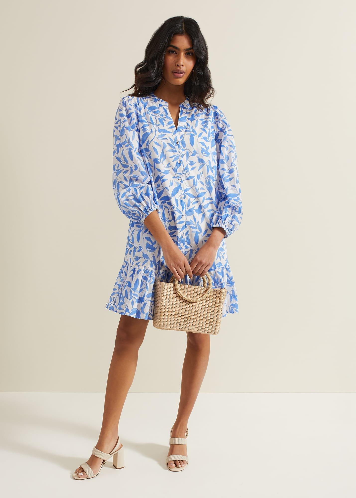 Hermoine Cotton Swing Dress
