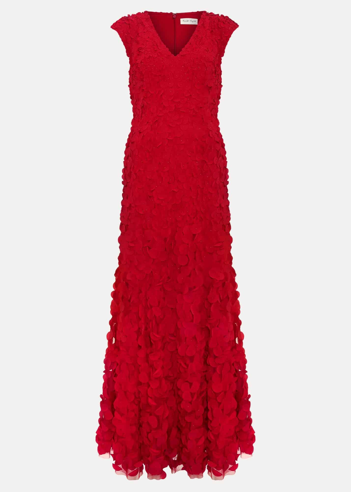 Charlene Ruffle Maxi Dress