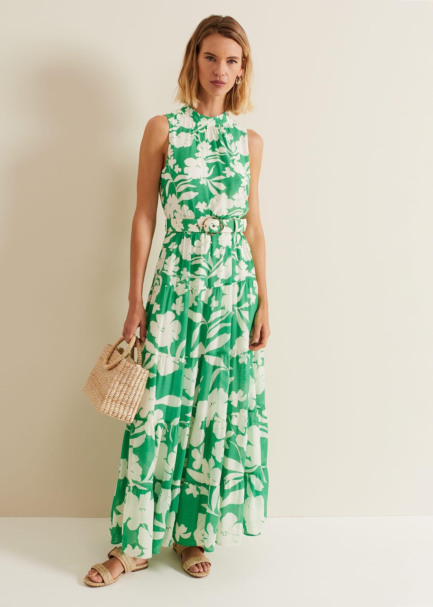 Kara Print Maxi Dress