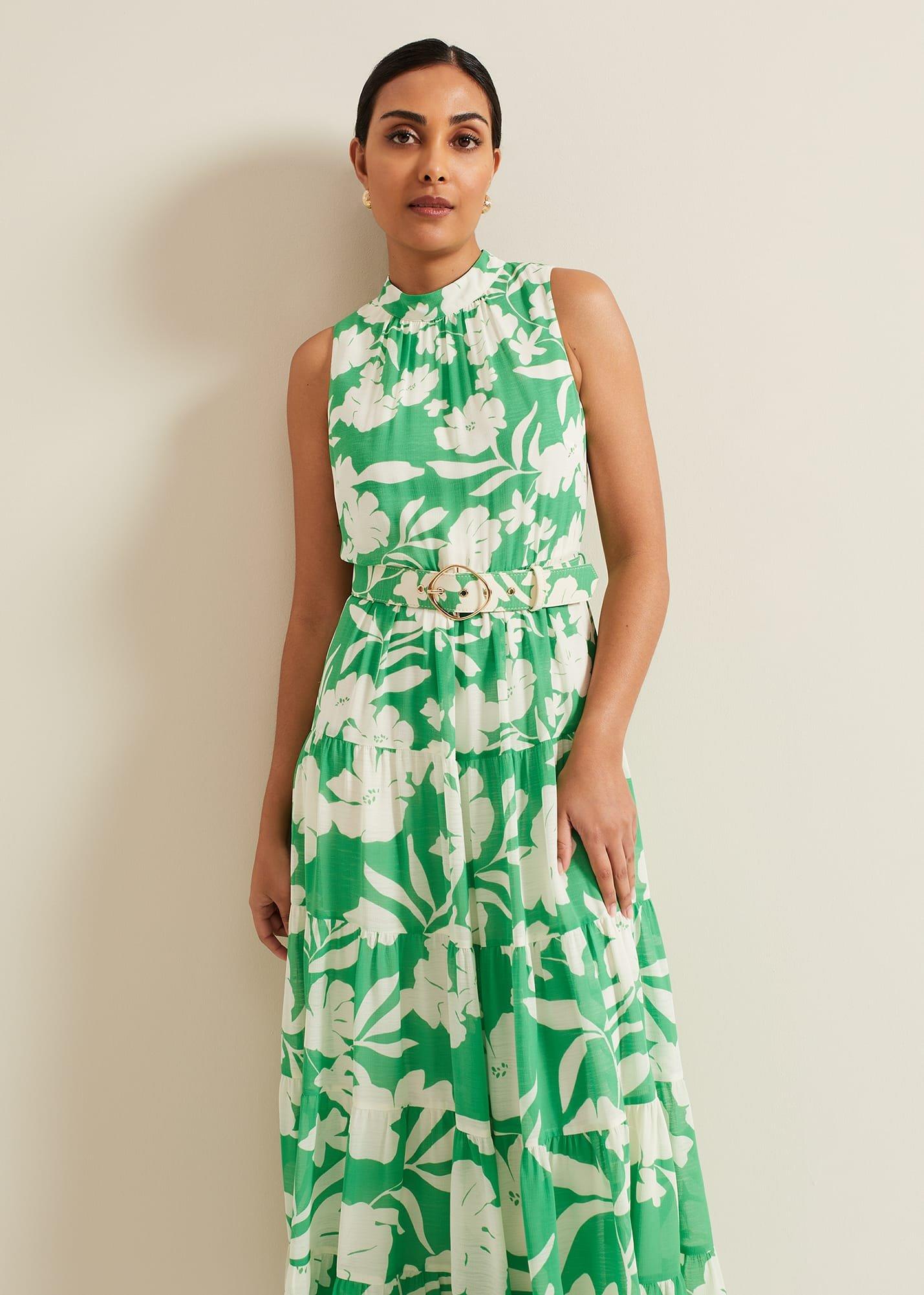 Petite Kara Print Maxi Dress