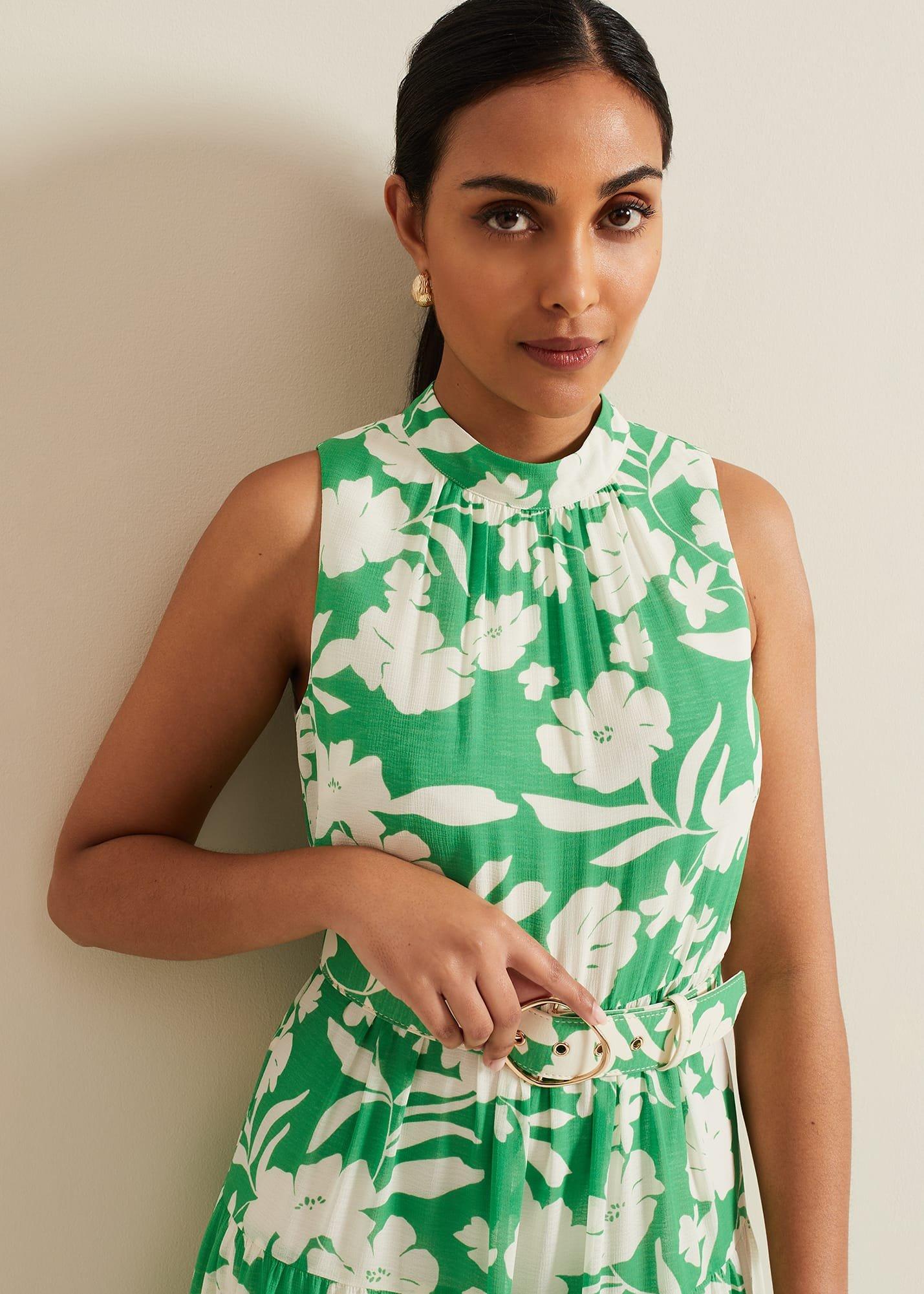 Petite Kara Print Maxi Dress