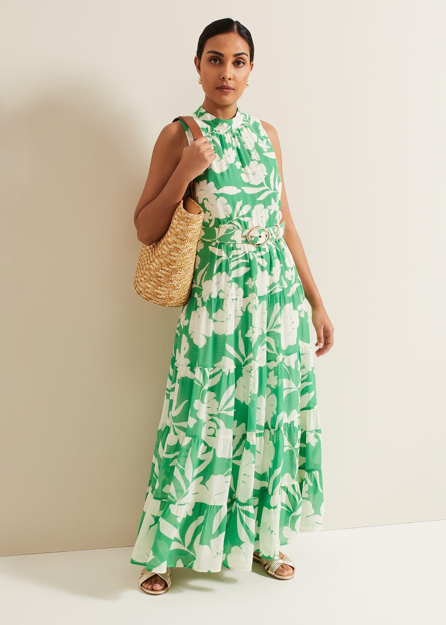 Petite Kara Print Maxi Dress