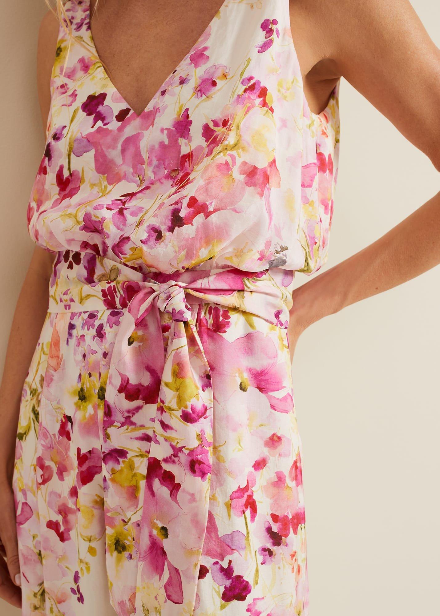 Ethel Floral Wide Leg Jumpsuit