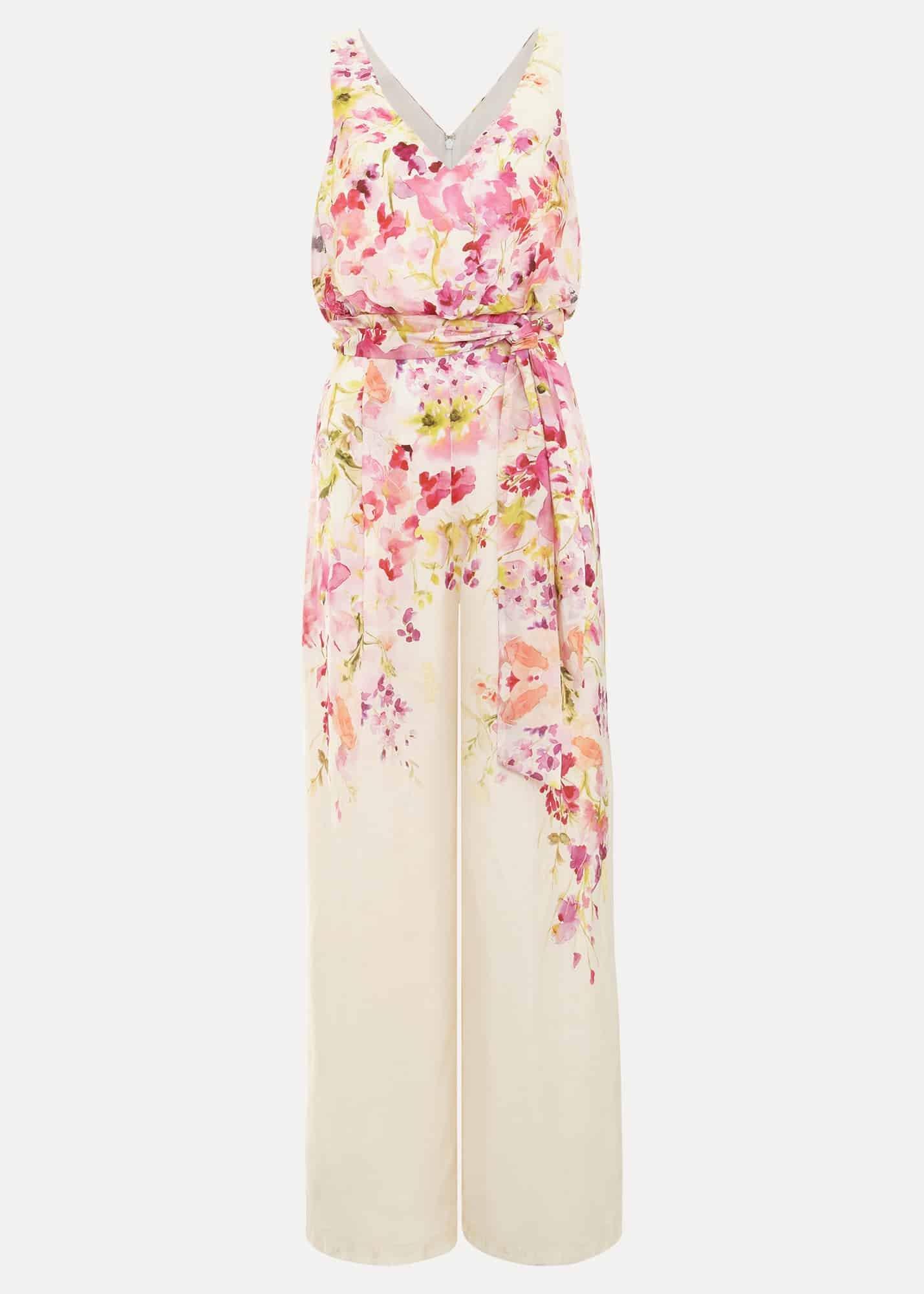Ethel Floral Wide Leg Jumpsuit