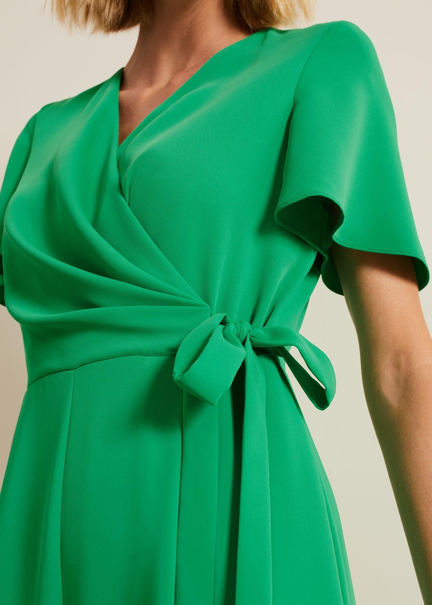 Julissa Green Wide Leg Jumpsuit