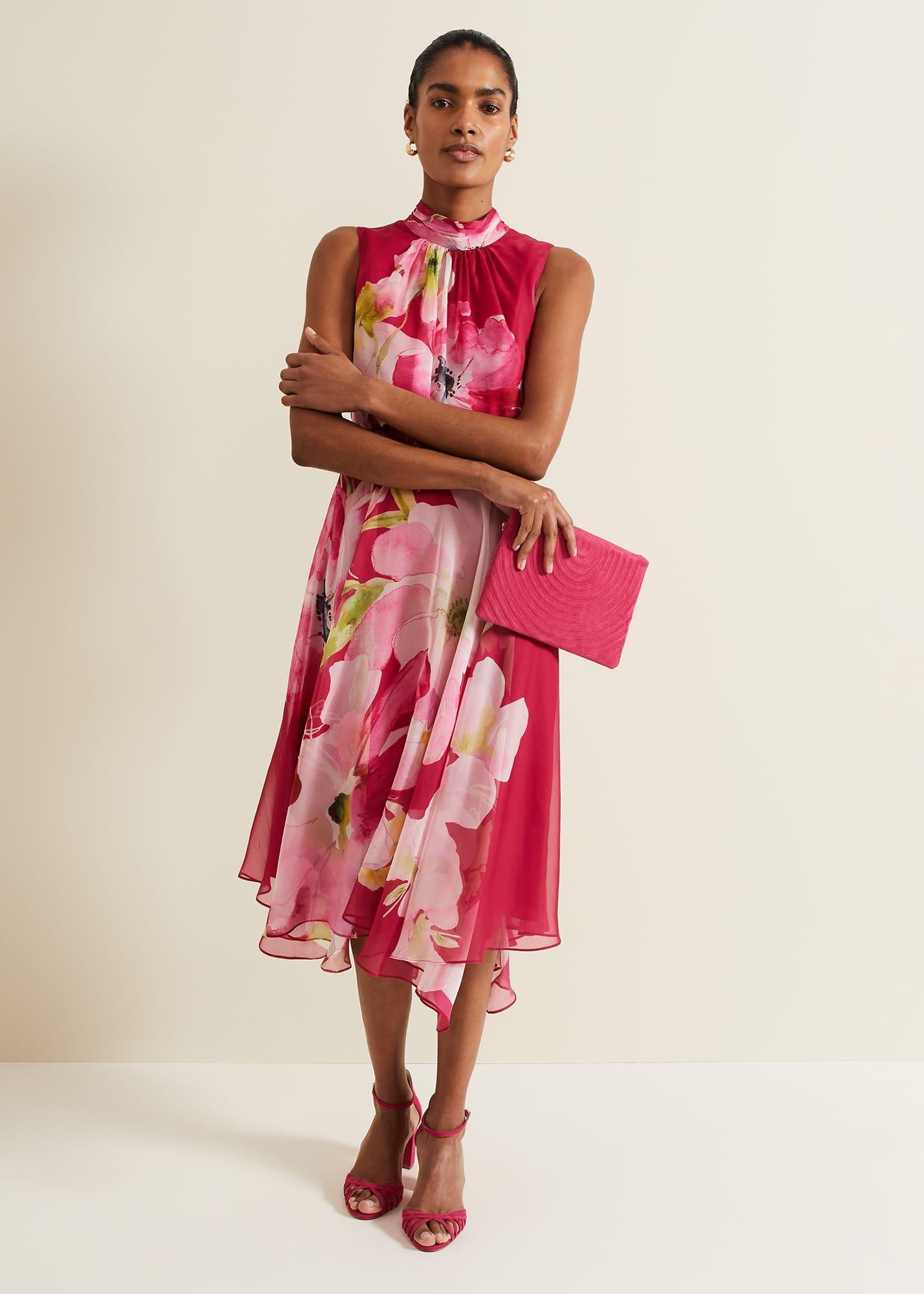 Lucinda Floral Midi Dress