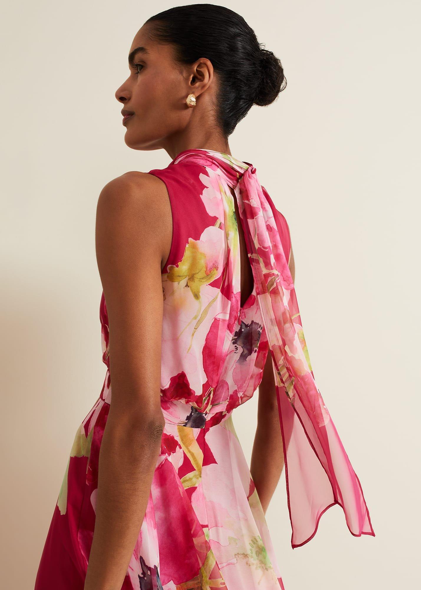 Lucinda Floral Midi Dress