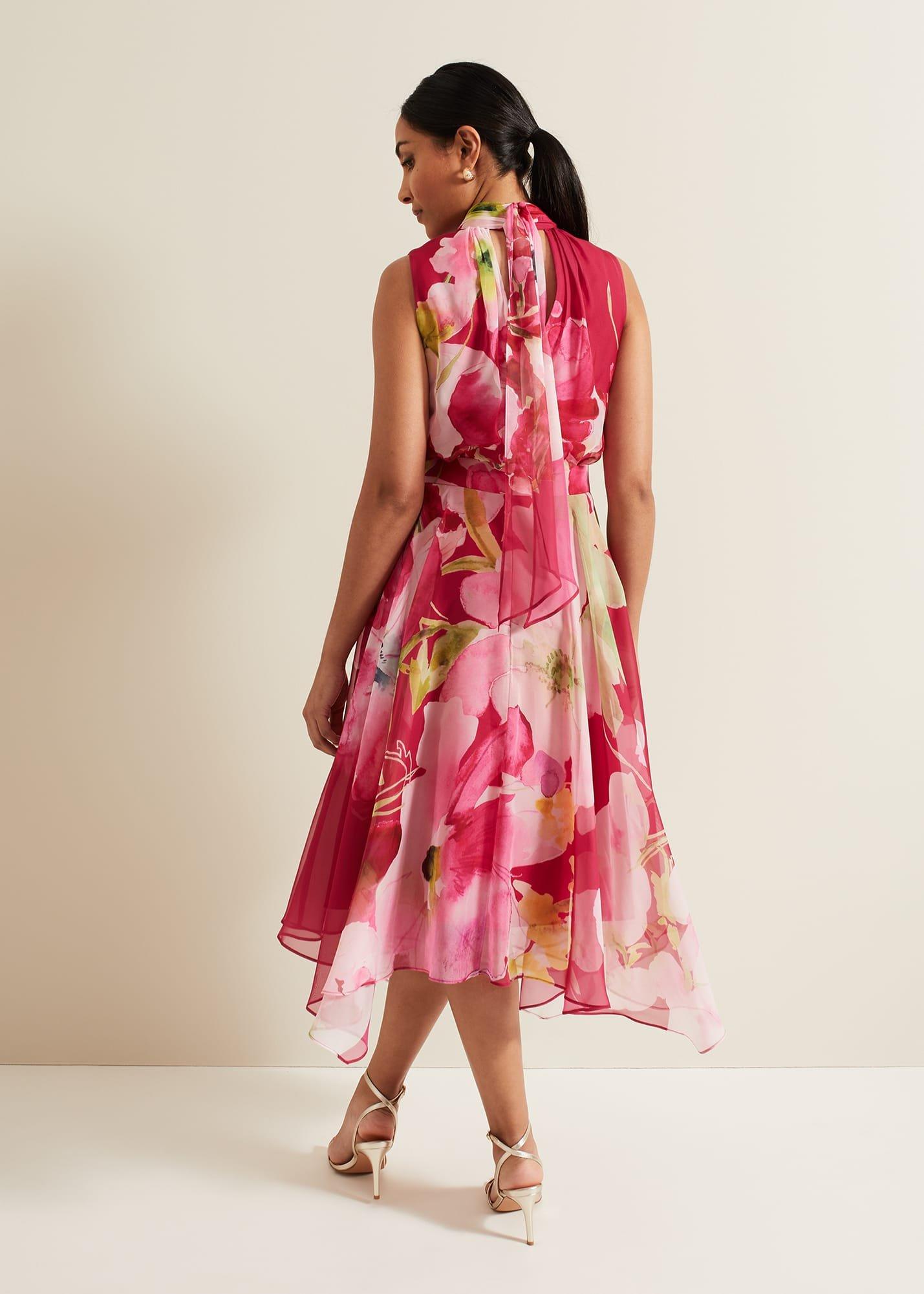 Petite Lucinda Floral Dress