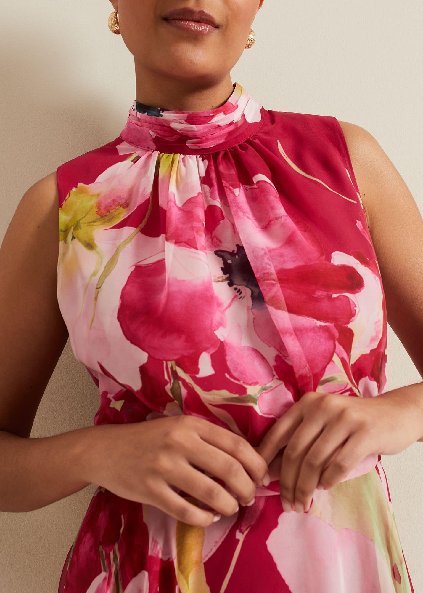 Petite Lucinda Floral Dress