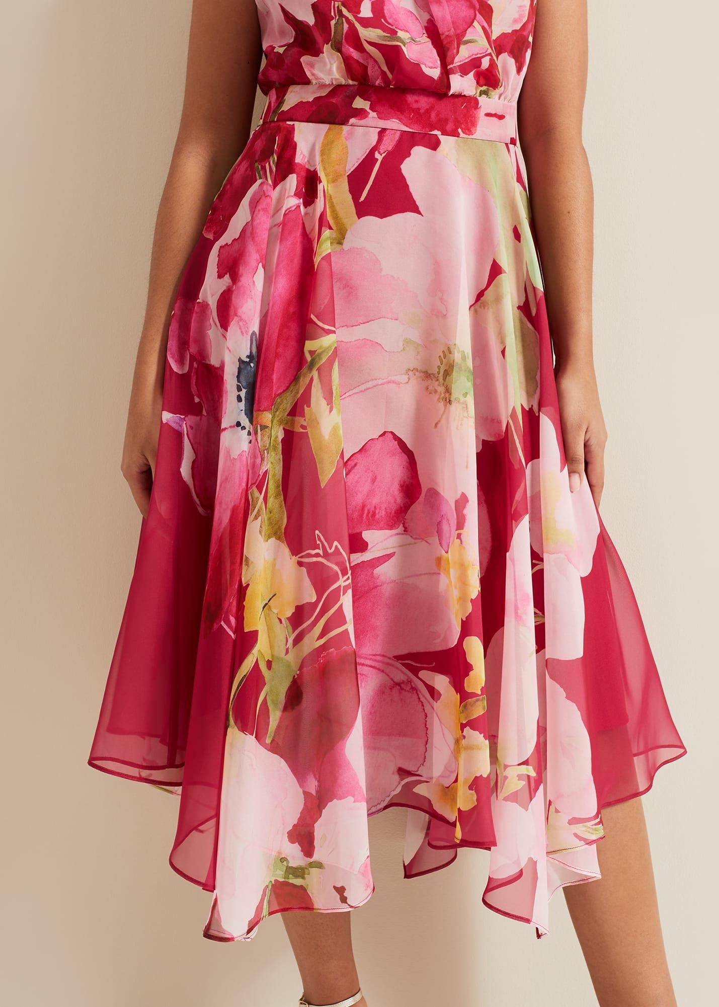 Petite Lucinda Floral Dress