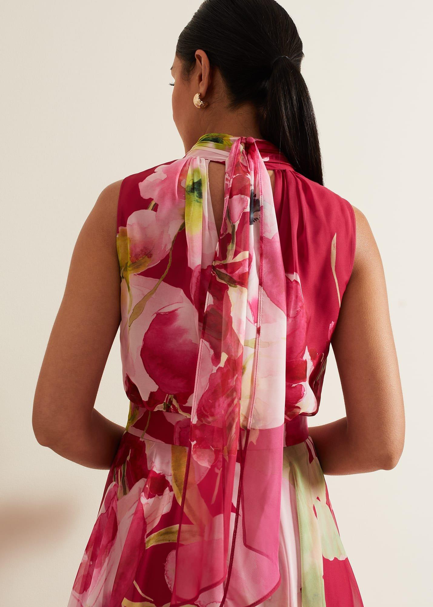 Petite Lucinda Floral Dress