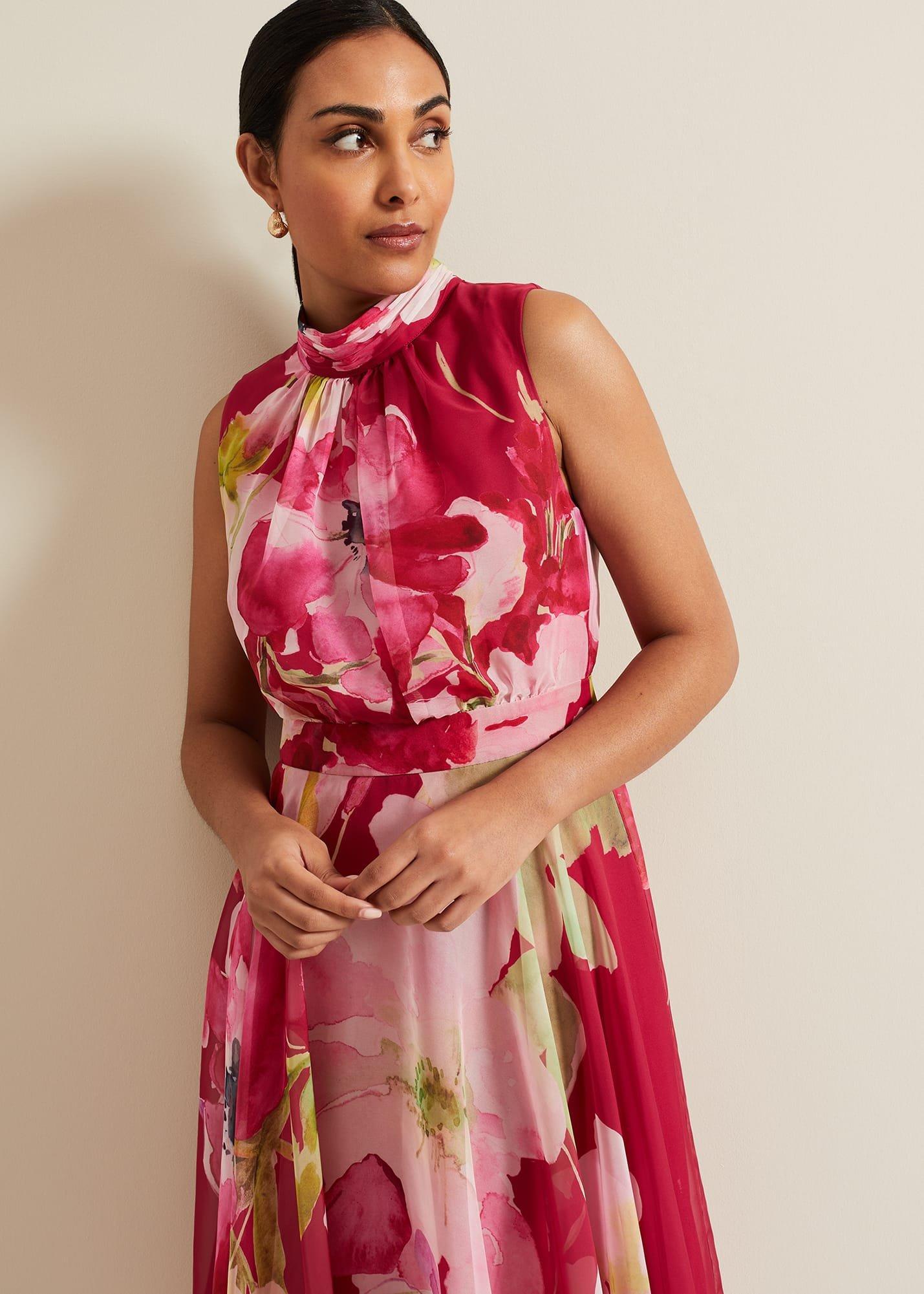 Petite Lucinda Floral Dress