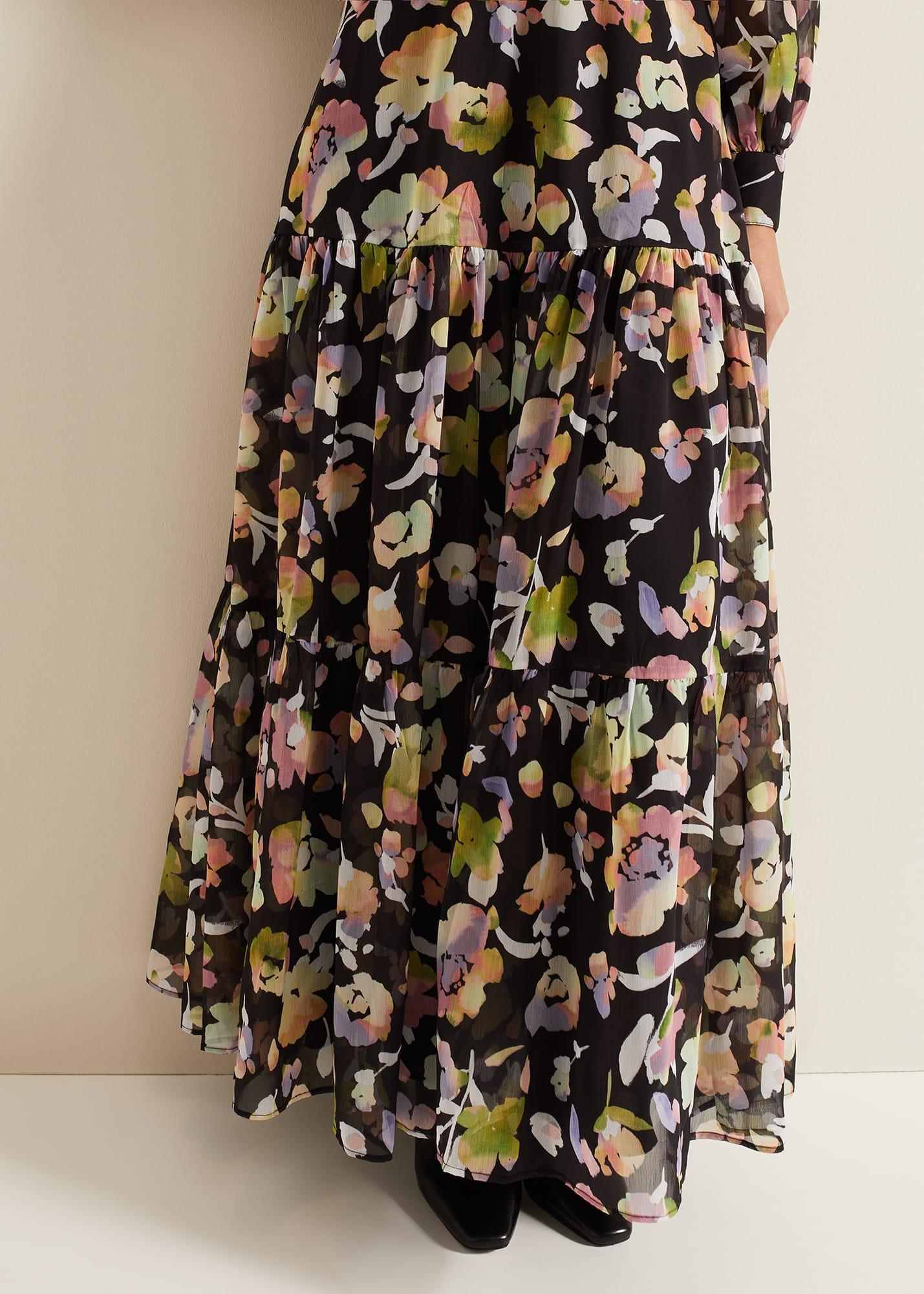 Petite Sandra Floral Maxi Dress