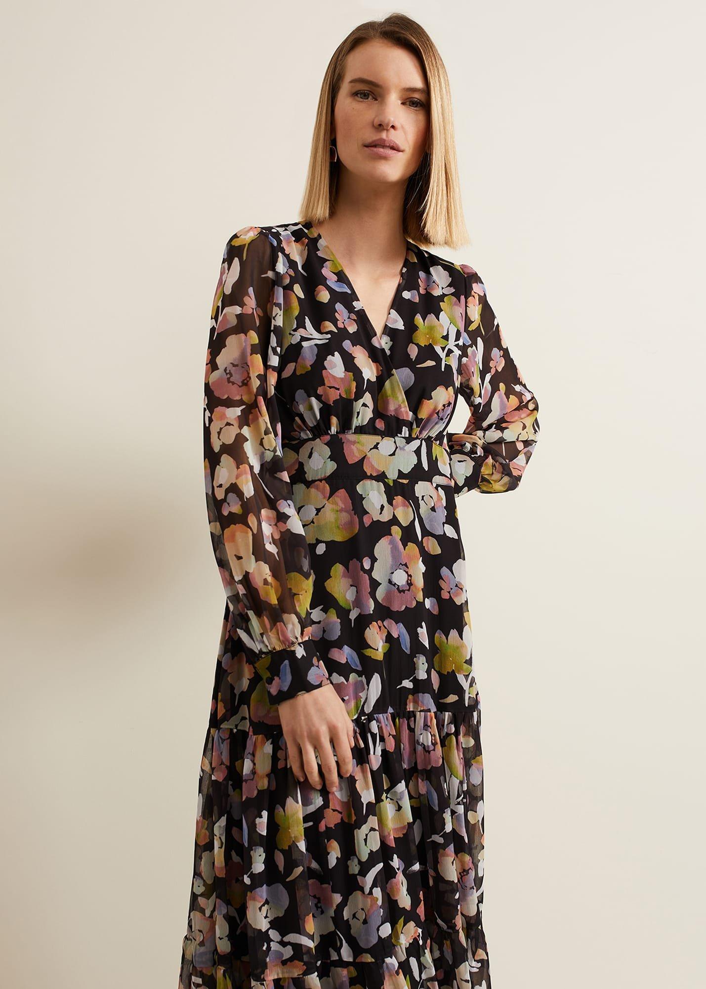 Sandra Floral Maxi Dress