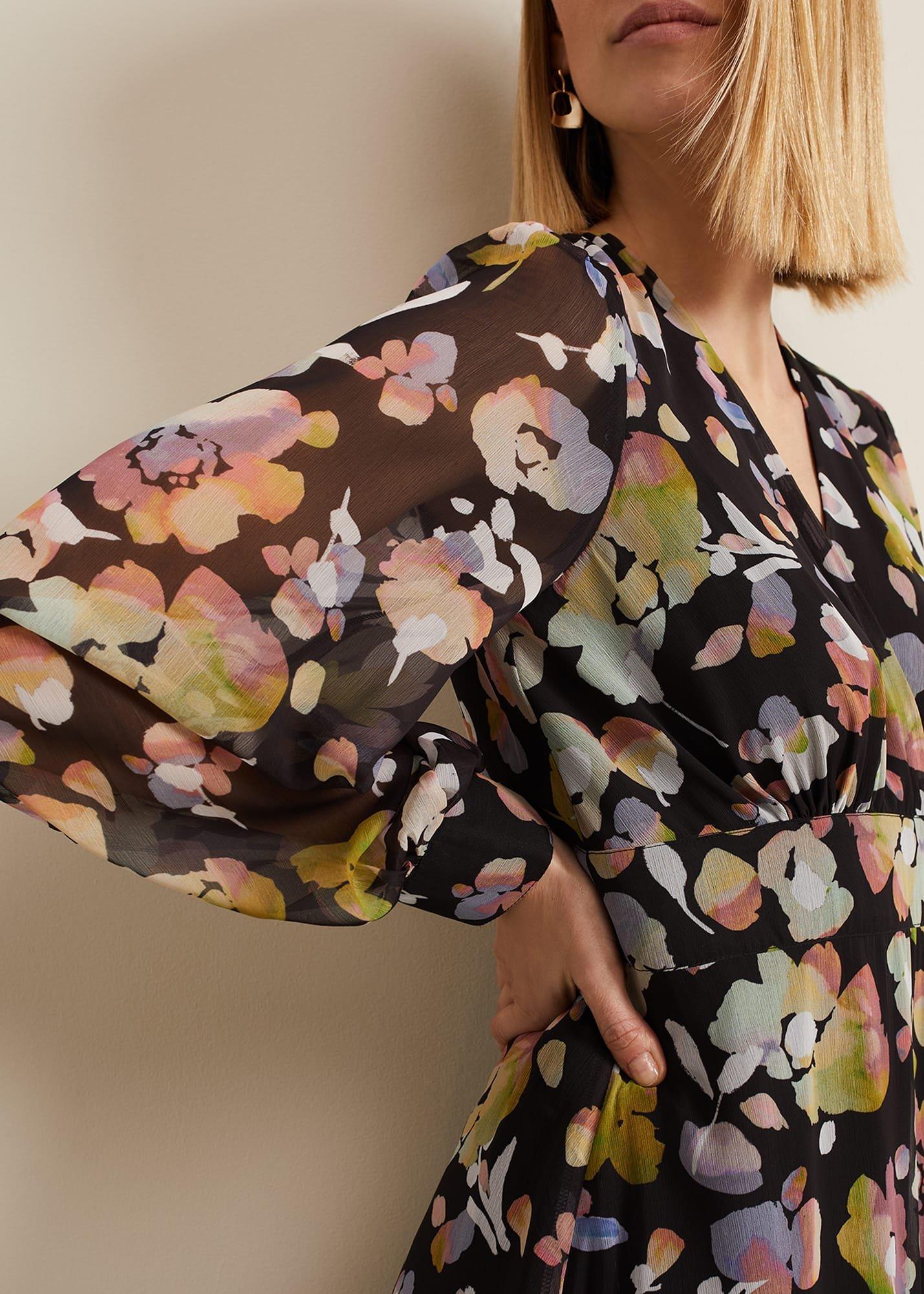 Sandra Floral Maxi Dress