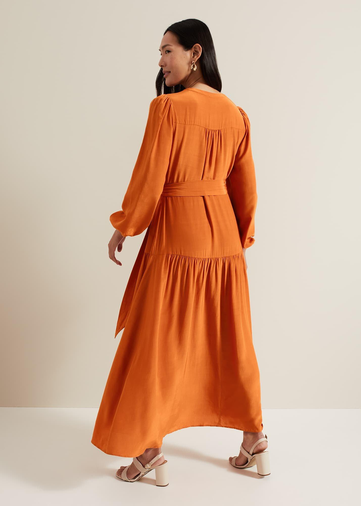 Tori Button Through Maxi Dress