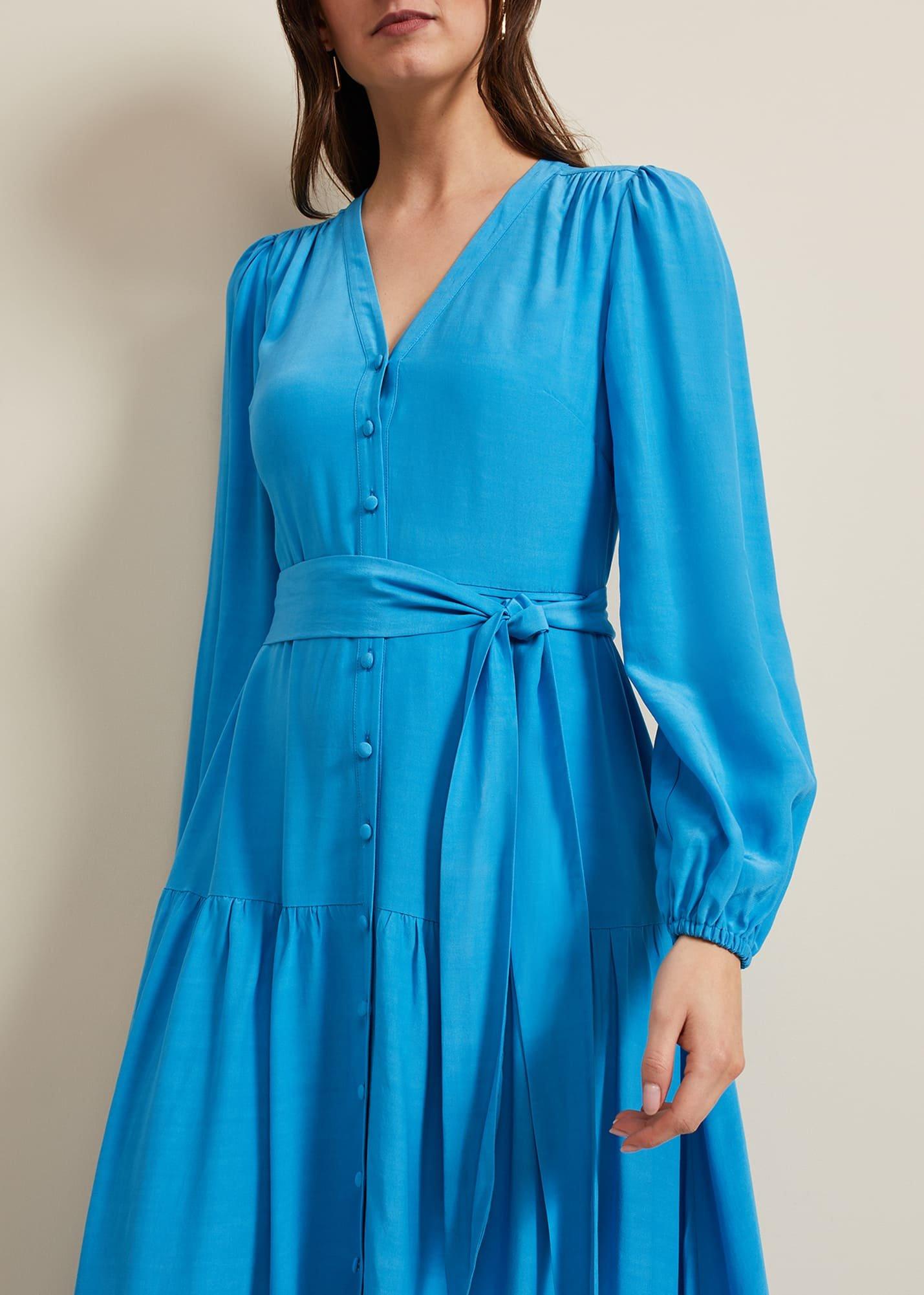 Tori Button Through Maxi Dress
